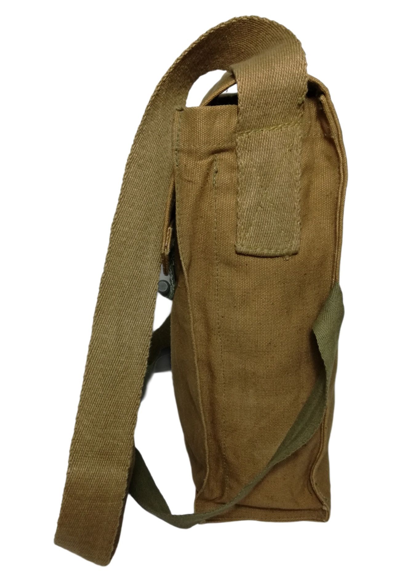 Vintage 🔥1950's Czech Army Khaki Pack Side Shoulder Bread bag Size ONE SIZE - 4 Thumbnail