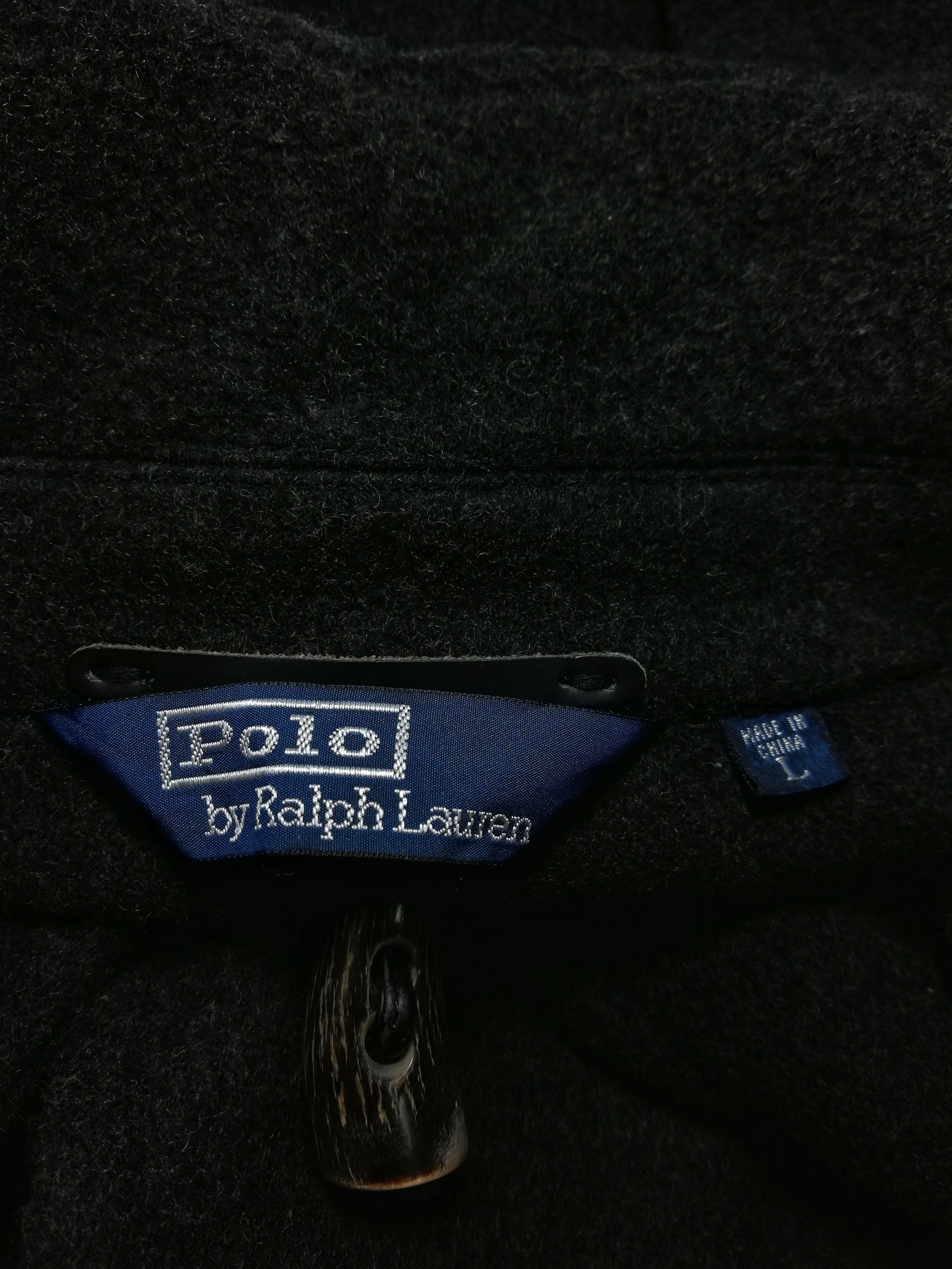 Polo Ralph Lauren × Ralph Lauren × Vintage 🔥Polo Ralph Lauren Duffle Coat Junior Classic Wool Hooded Size US L / EU 52-54 / 3 - 8 Thumbnail