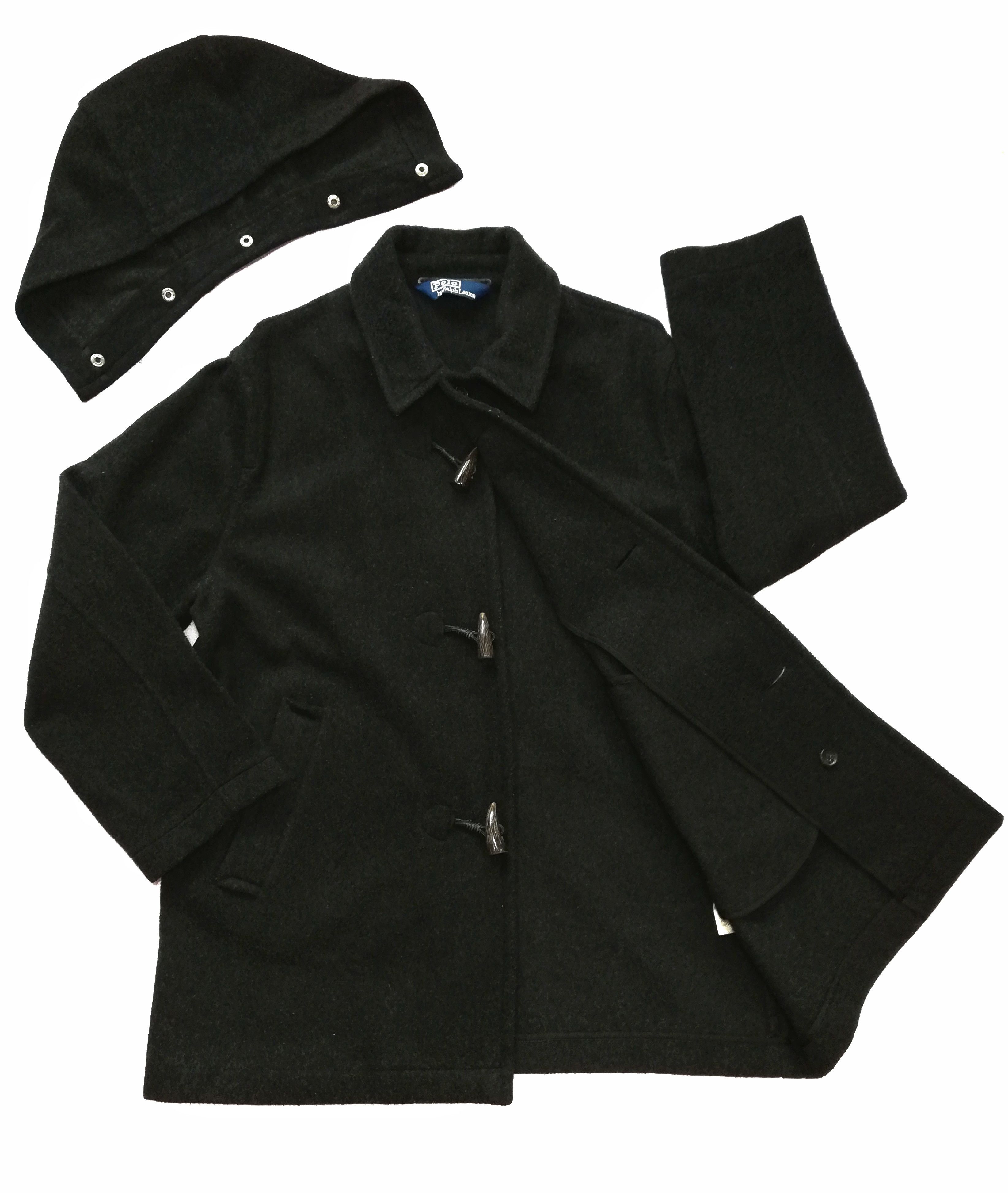 🔥Polo Ralph Lauren Duffle Coat Junior Classic Wool Hooded