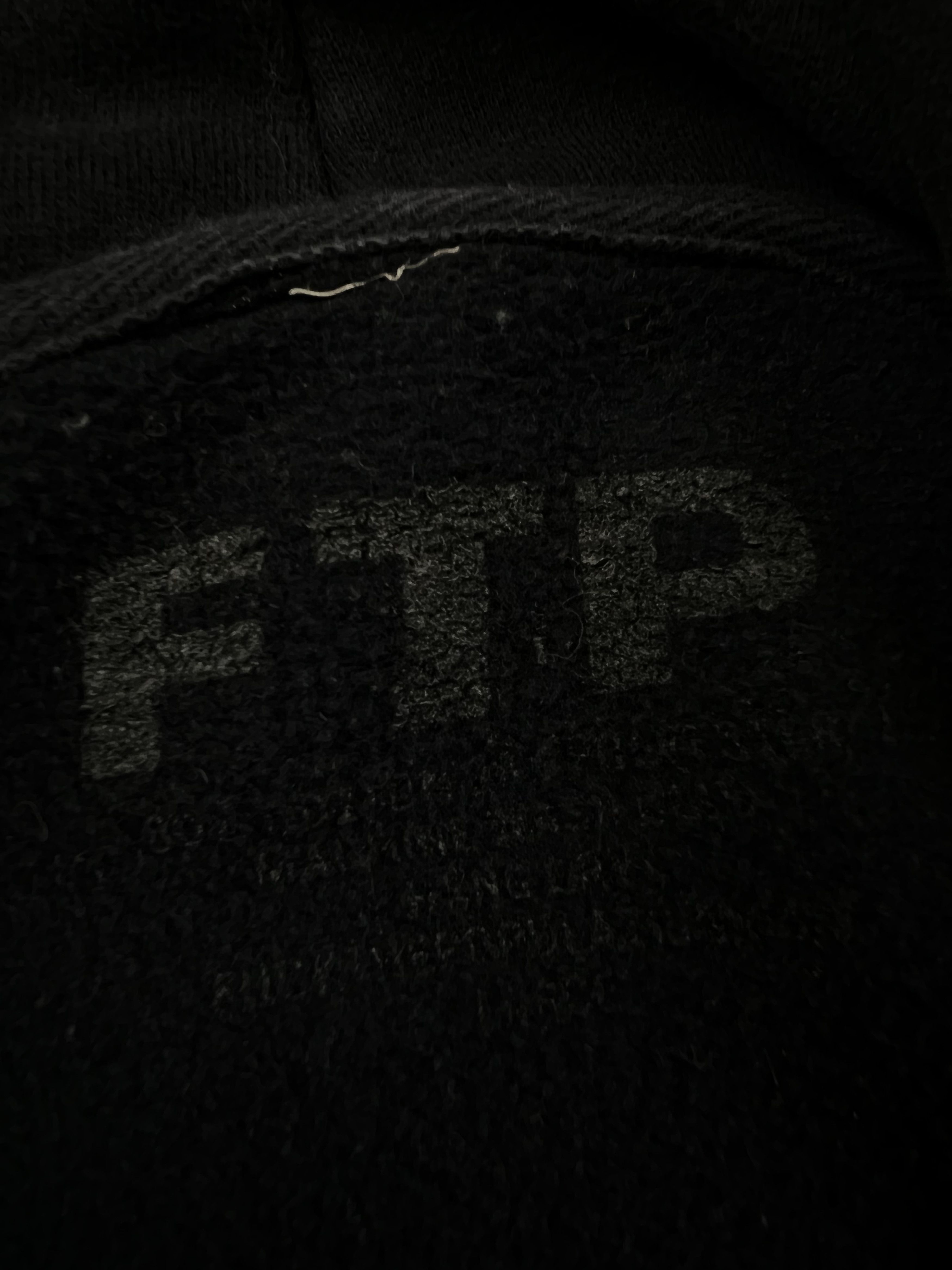 Fuck The Population Noid Dominos Navy Zip Hoodie Large Work
