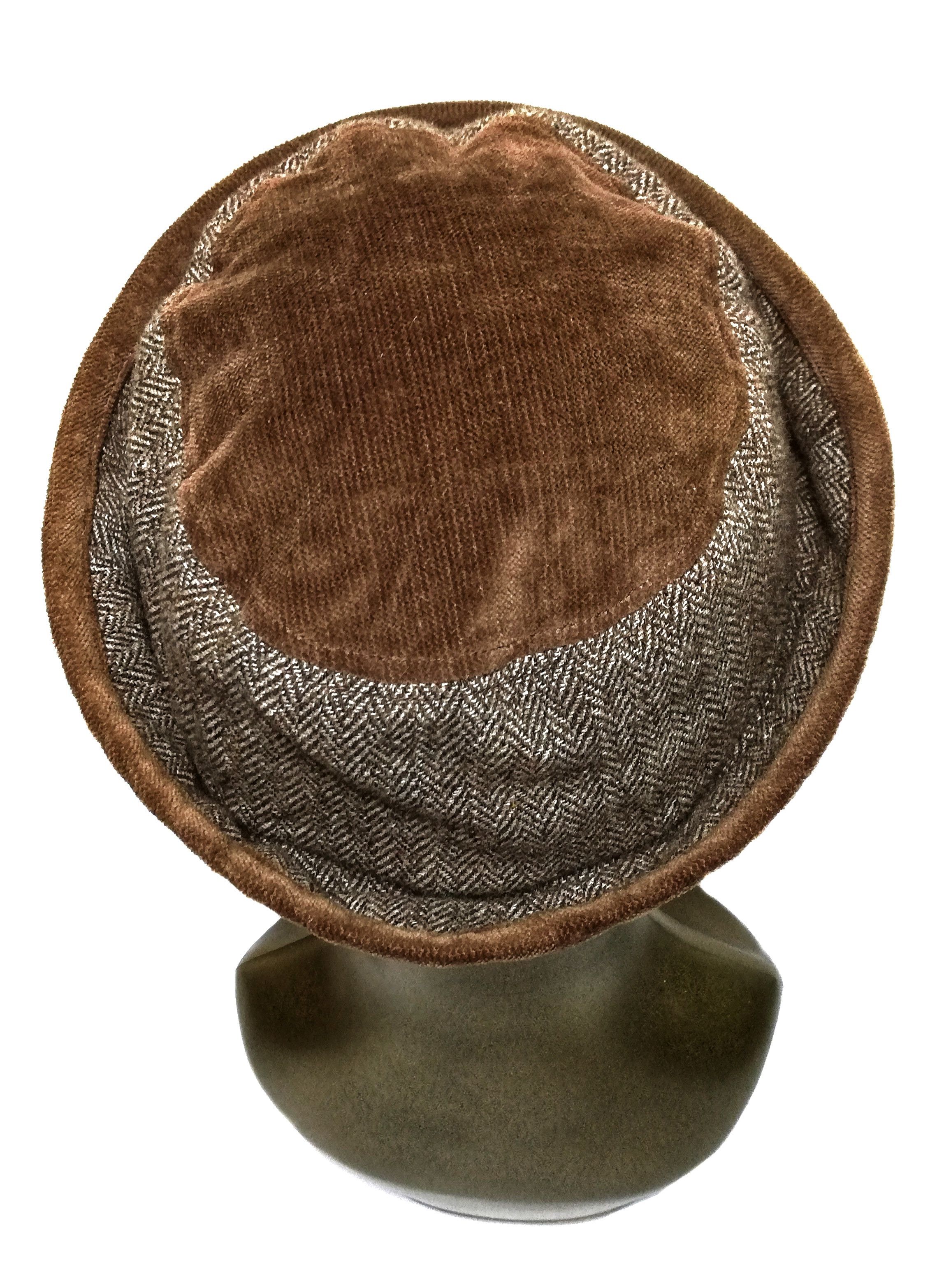 Balenciaga × Vintage 🔥Balenciaga Paris Hybrid Tweed Knit Corduroy Bucket Hat Size ONE SIZE - 9 Thumbnail
