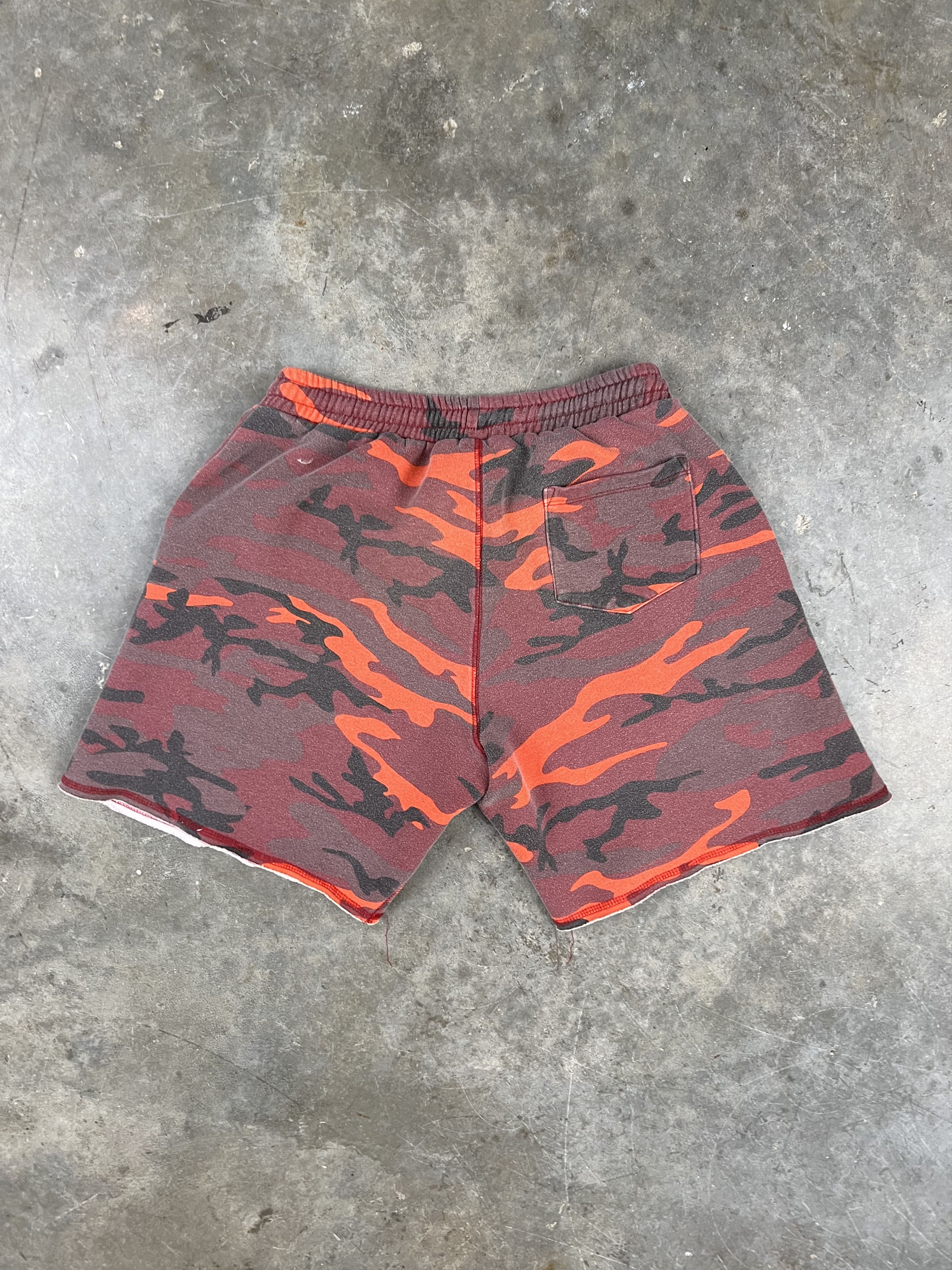 Superrradical Superrradical Red Camo Logo Sweat Shorts Medium 🥣🧊❄️ Peep Size US 32 / EU 48 - 4 Thumbnail