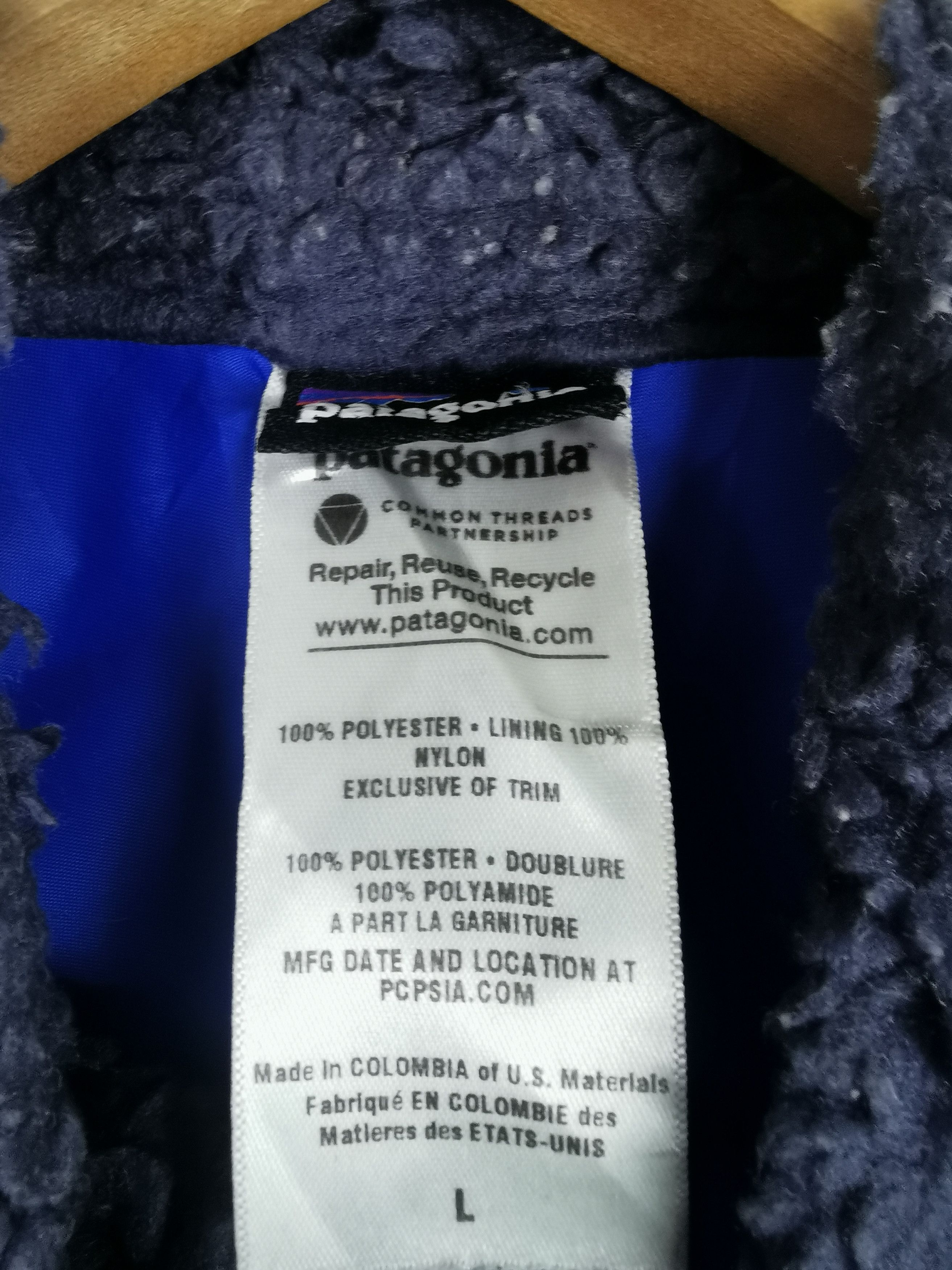 Patagonia Patagonia Fleece Jacket 19 Inches Size US L / EU 52-54 / 3 - 5 Thumbnail