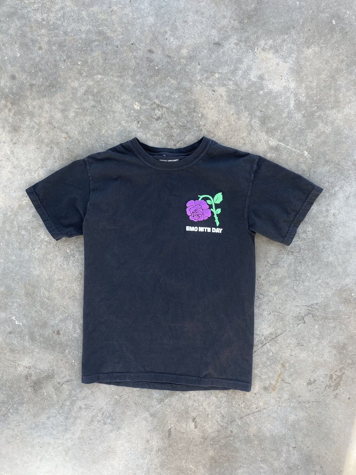 Market Chinatown Market “ Have An Emo Nite Day “ Flower Tee Black Size US S / EU 44-46 / 1 - 2 Thumbnail