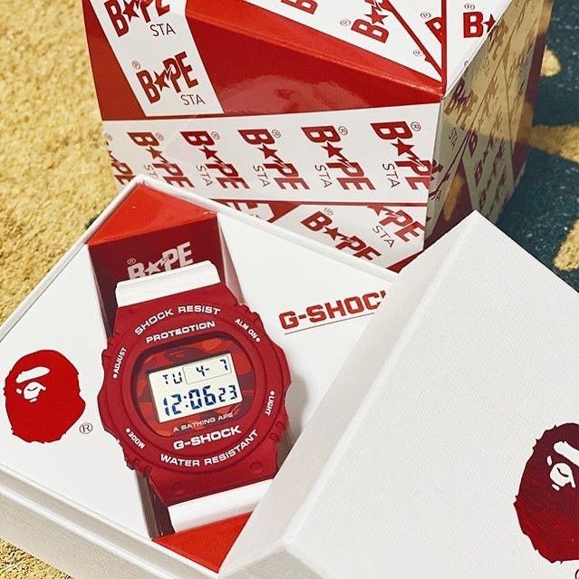 Bape × G Shock Bape x G-Shock DW5750 | Grailed