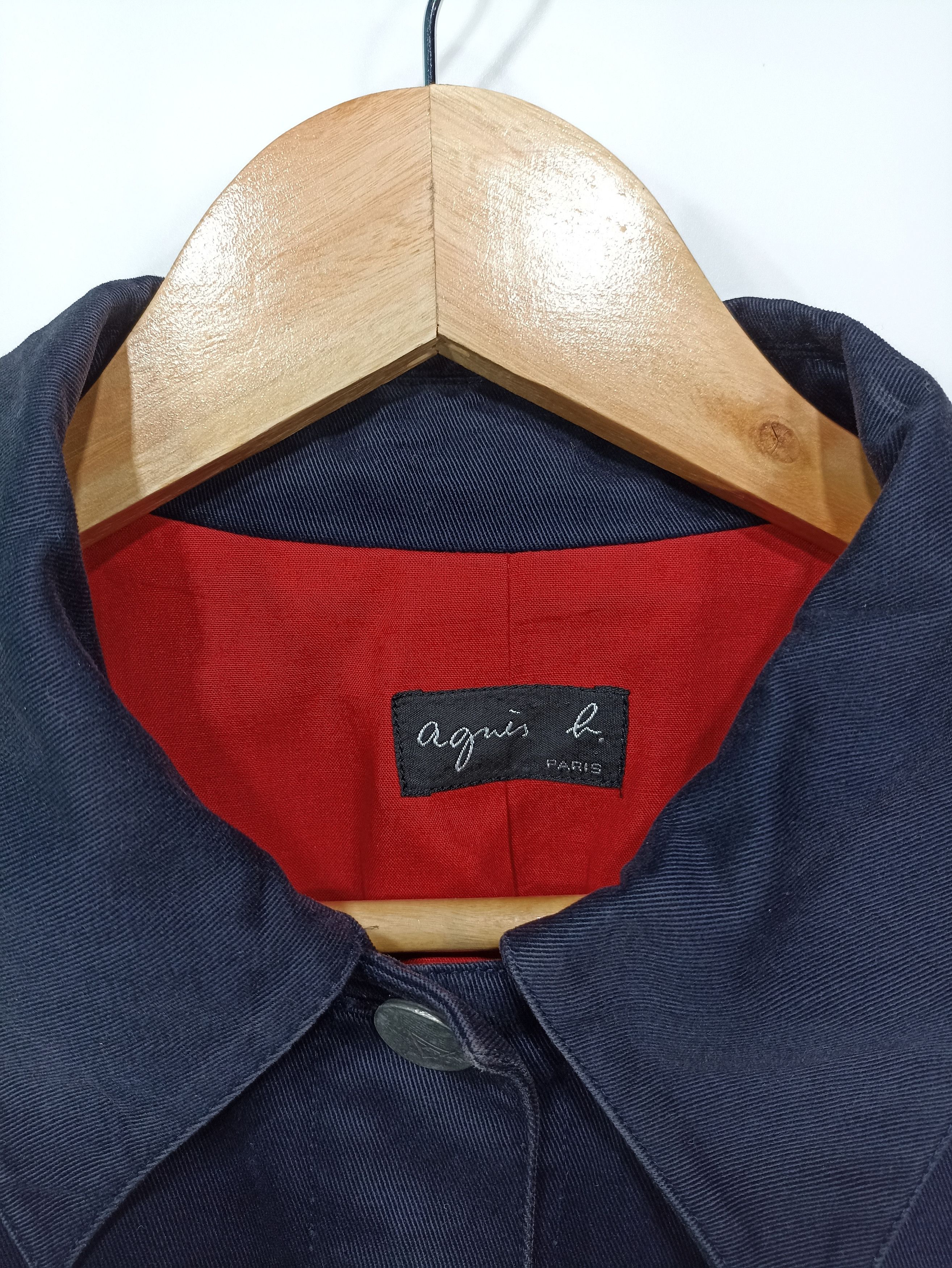 Designer × Vintage × agnes b. Vintage Agnes B Button Agnes B utility Field Jacket Size M / US 6-8 / IT 42-44 - 8 Thumbnail