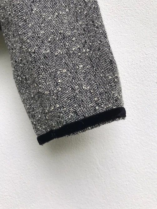 Balenciaga Made in Japan Balenciaga Cropped Wool Jacket Size XS / US 0-2 / IT 36-38 - 9 Thumbnail