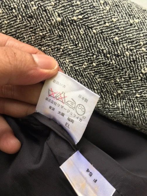 Balenciaga Made in Japan Balenciaga Cropped Wool Jacket Size XS / US 0-2 / IT 36-38 - 14 Thumbnail