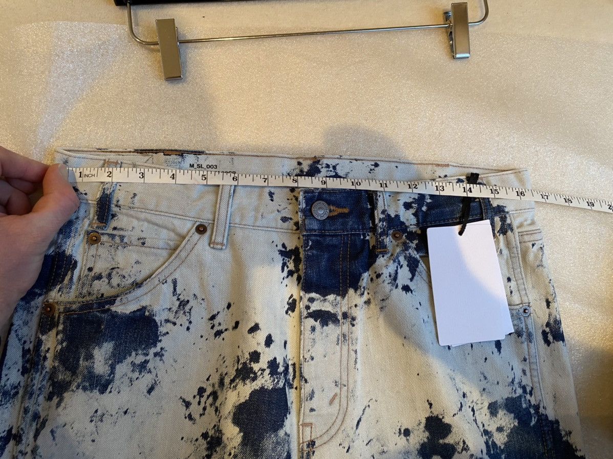Celine SS21 Celine ‘the dancing kid’ slim bleach camo jeans x Hedi Size US 33 - 18 Thumbnail
