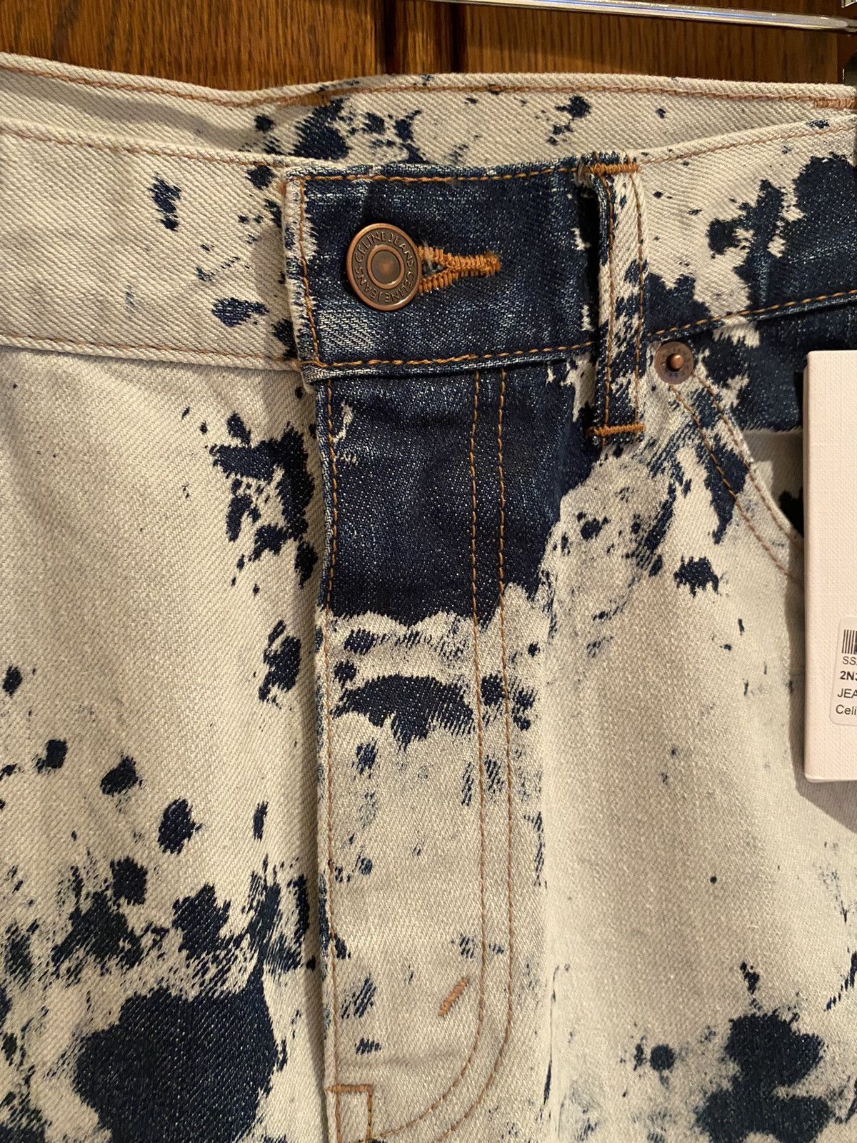 Celine SS21 Celine ‘the dancing kid’ slim bleach camo jeans x Hedi Size US 33 - 5 Thumbnail