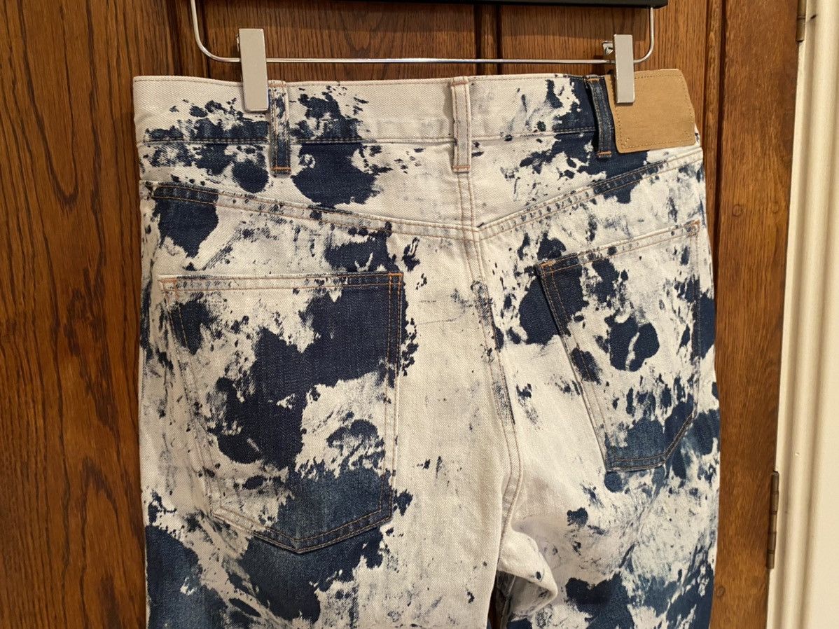 Celine SS21 Celine ‘the dancing kid’ slim bleach camo jeans x Hedi Size US 33 - 14 Thumbnail
