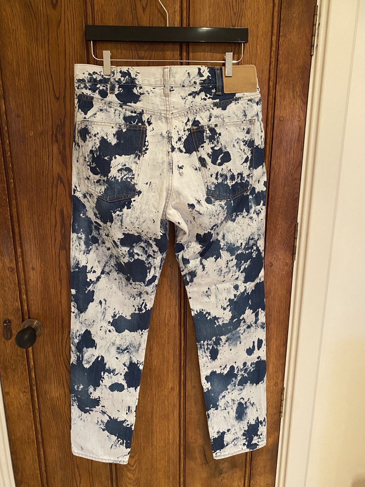 Celine SS21 Celine ‘the dancing kid’ slim bleach camo jeans x Hedi Size US 33 - 13 Thumbnail