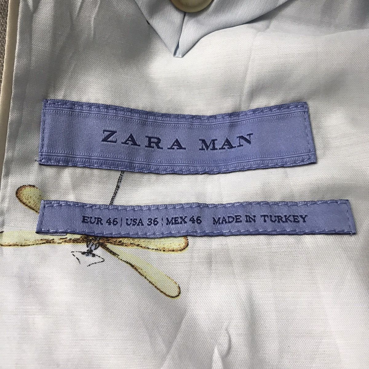 Zara ZARA MAN Suits Collection Grey Plain Blazer Coat Size US S / EU 44-46 / 1 - 5 Thumbnail