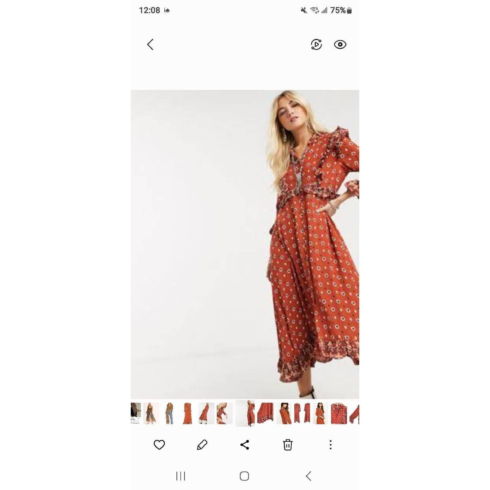 knee length dresses for ladies Free People Via Midi Dress  The Cadillac Cowgirl