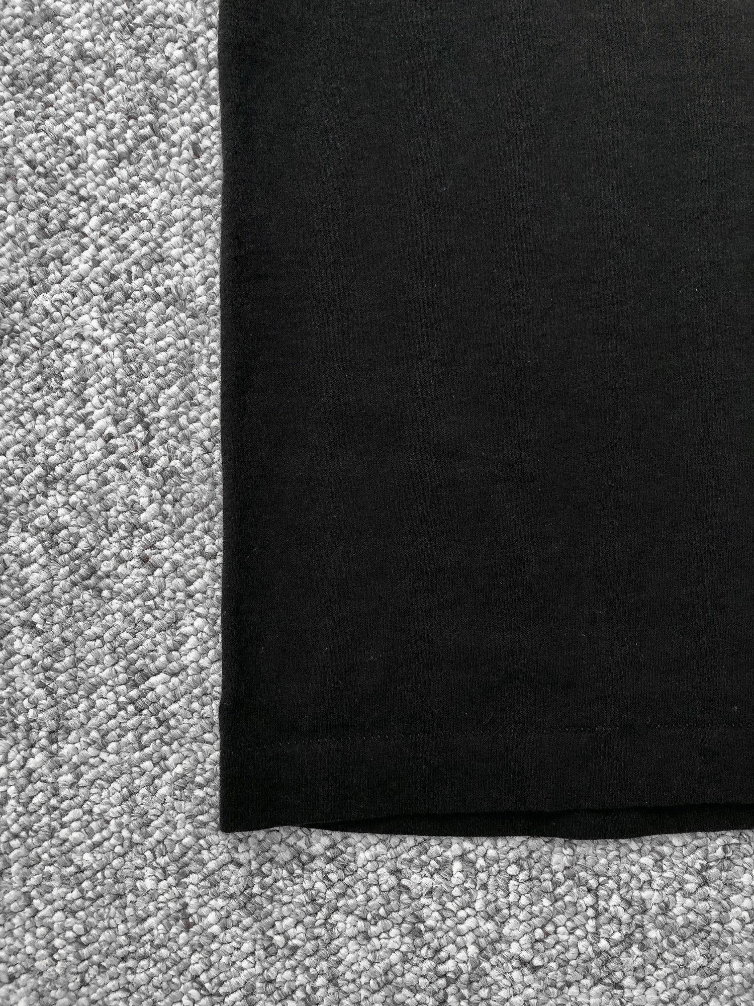 Fruit Of The Loom × Vintage Vintage 90s Single Stitch Faded Black T Shirt Size US L / EU 52-54 / 3 - 5 Thumbnail