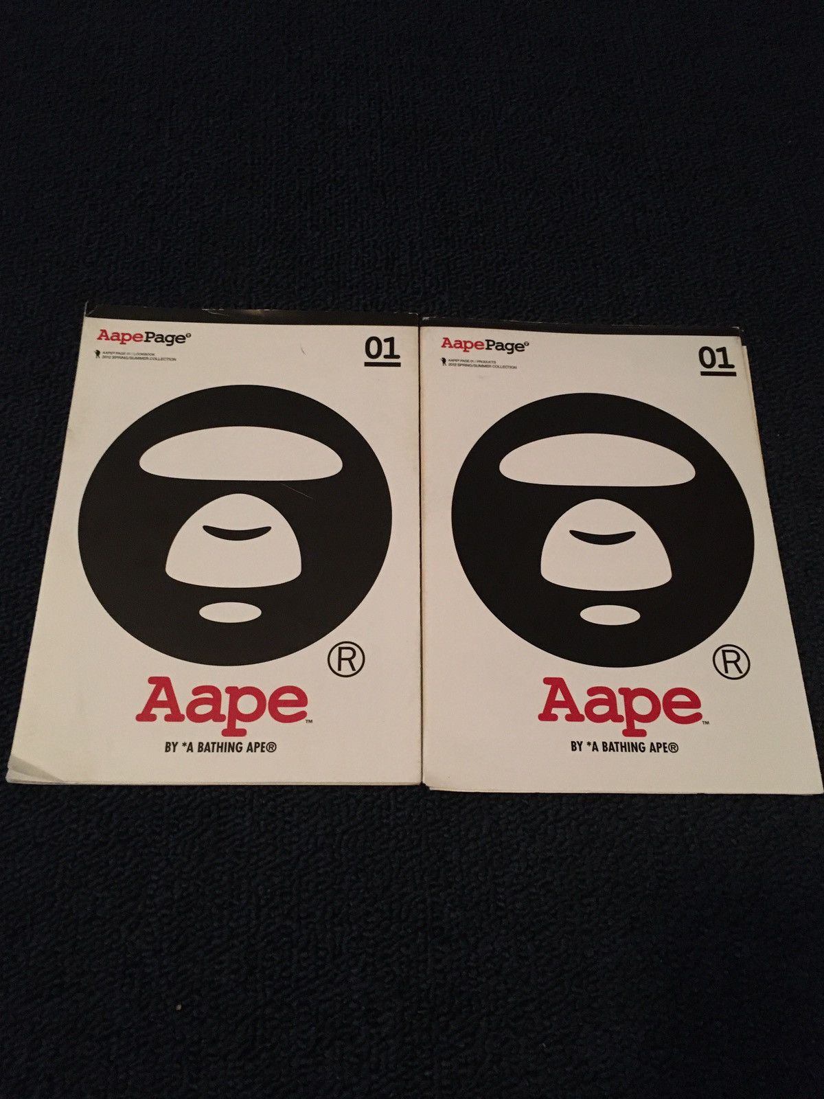 Aape AAPE BY A BATHING APE 2012 PAPER COLLECTION BOOK 2 SHEETS Size ONE SIZE - 3 Thumbnail