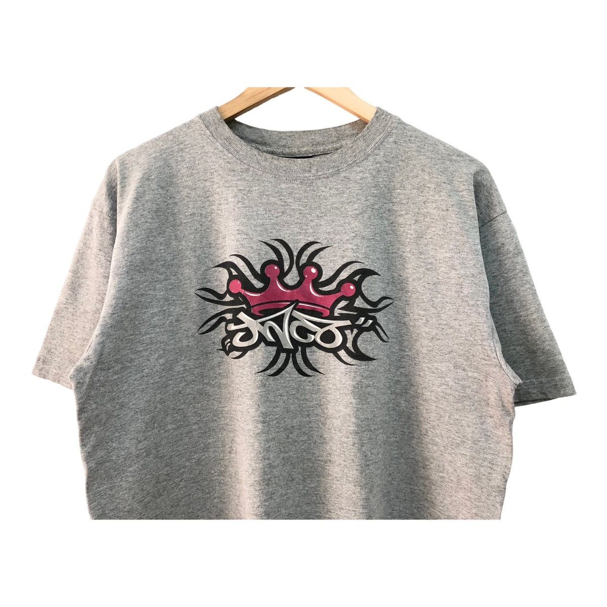 JNCO DOPE 🔥 VTG JNCO BIG CROWN TATTOO LOGO RAVE STREETWEAR TEE Size US L / EU 52-54 / 3 - 2 Thumbnail
