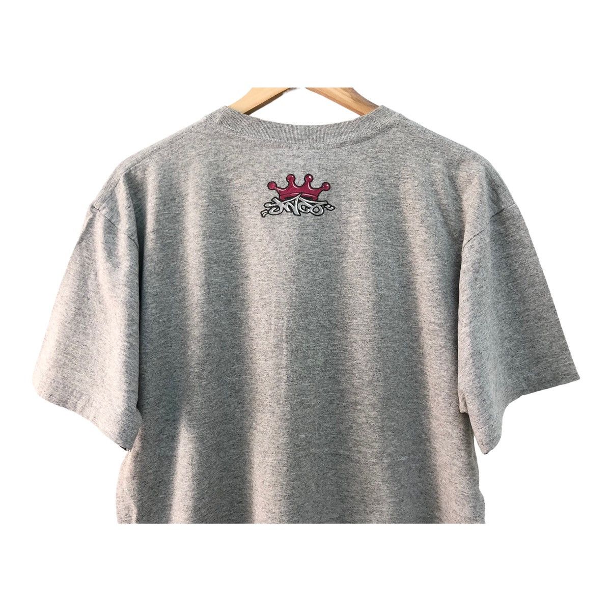 JNCO DOPE 🔥 VTG JNCO BIG CROWN TATTOO LOGO RAVE STREETWEAR TEE Size US L / EU 52-54 / 3 - 7 Thumbnail