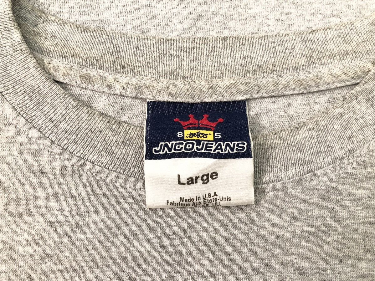 JNCO DOPE 🔥 VTG JNCO BIG CROWN TATTOO LOGO RAVE STREETWEAR TEE Size US L / EU 52-54 / 3 - 10 Thumbnail