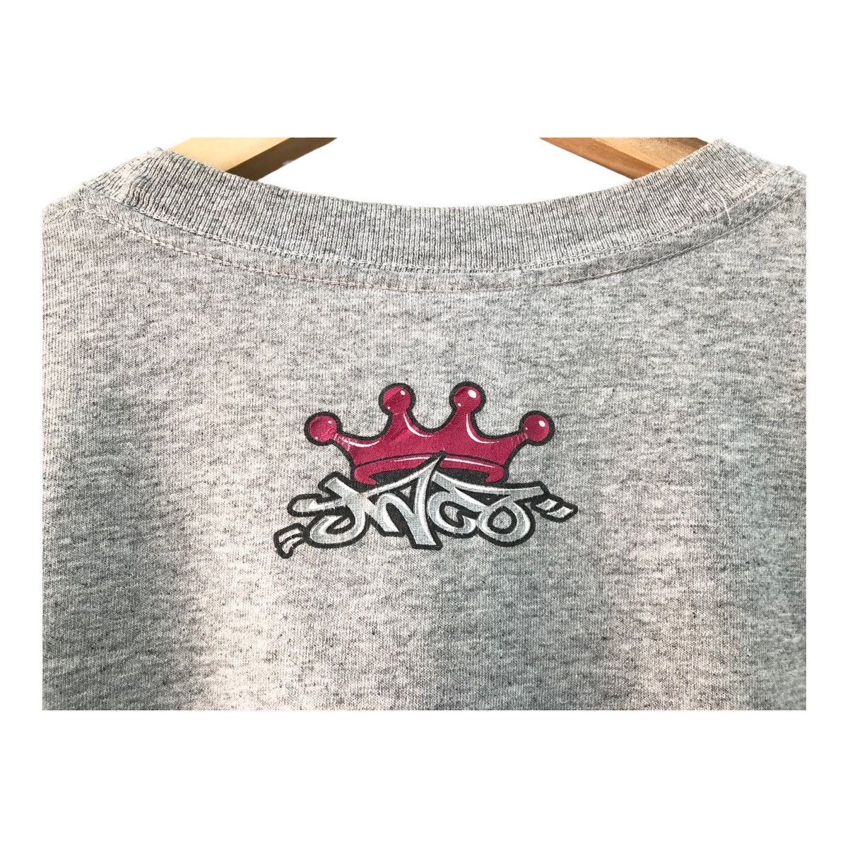 JNCO DOPE 🔥 VTG JNCO BIG CROWN TATTOO LOGO RAVE STREETWEAR TEE Size US L / EU 52-54 / 3 - 9 Thumbnail