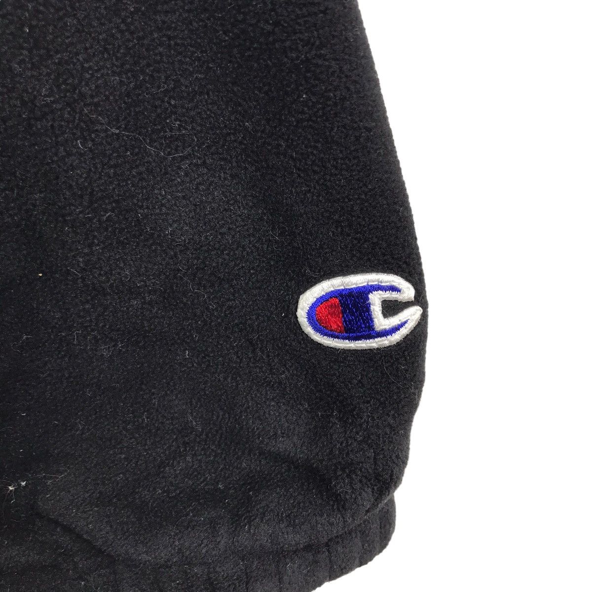Champion Vintage CHAMPION SCRIPT USA Oversize Sportswear Black Hoodie Size US XL / EU 56 / 4 - 5 Thumbnail