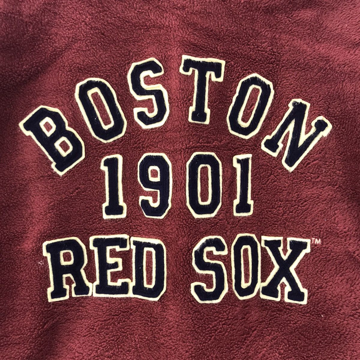Uniqlo Vintage 90s BOSTON 1901 RED SOX MLB Sweatshirt Size US L / EU 52-54 / 3 - 2 Thumbnail