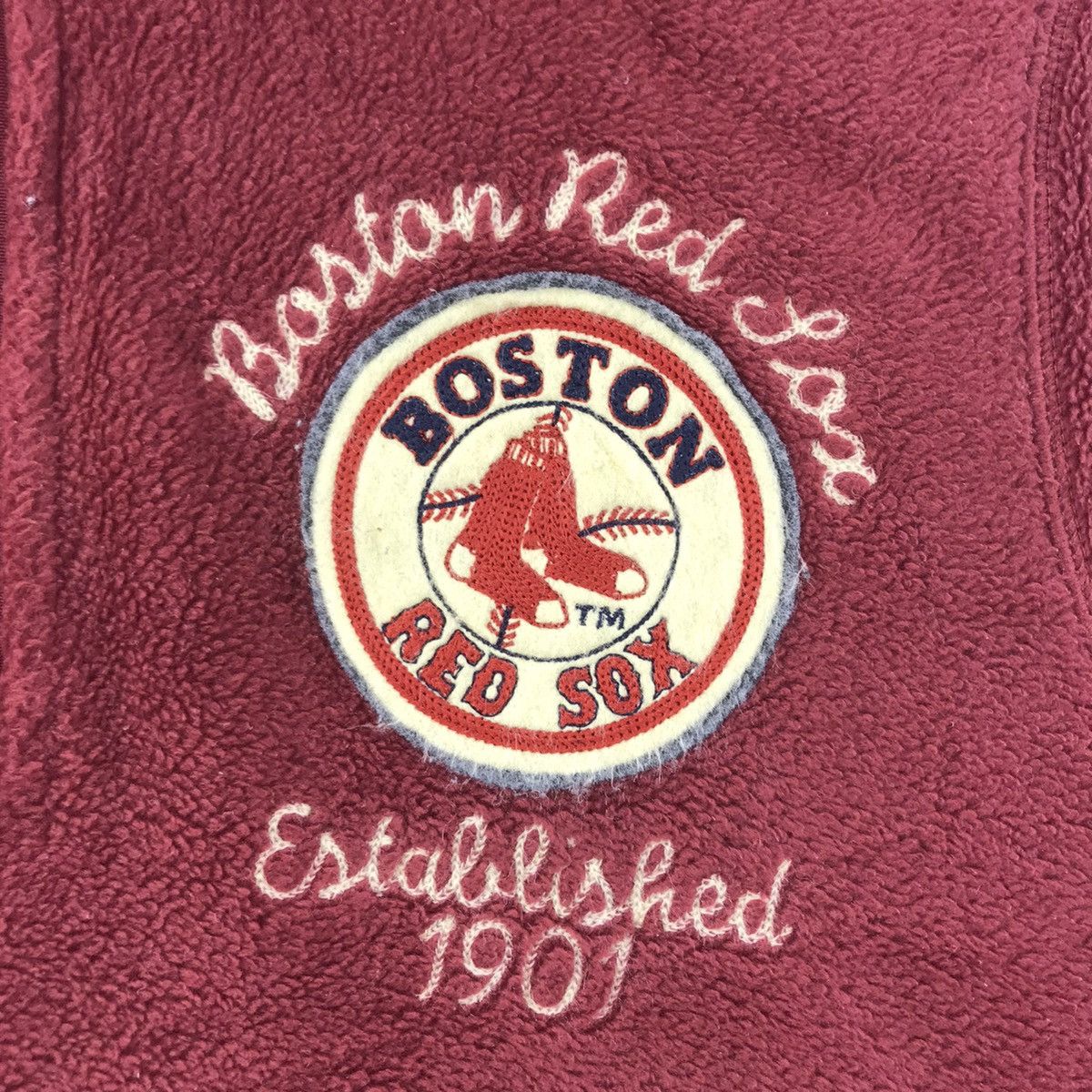 Uniqlo Vintage 90s BOSTON 1901 RED SOX MLB Sweatshirt Size US L / EU 52-54 / 3 - 5 Thumbnail