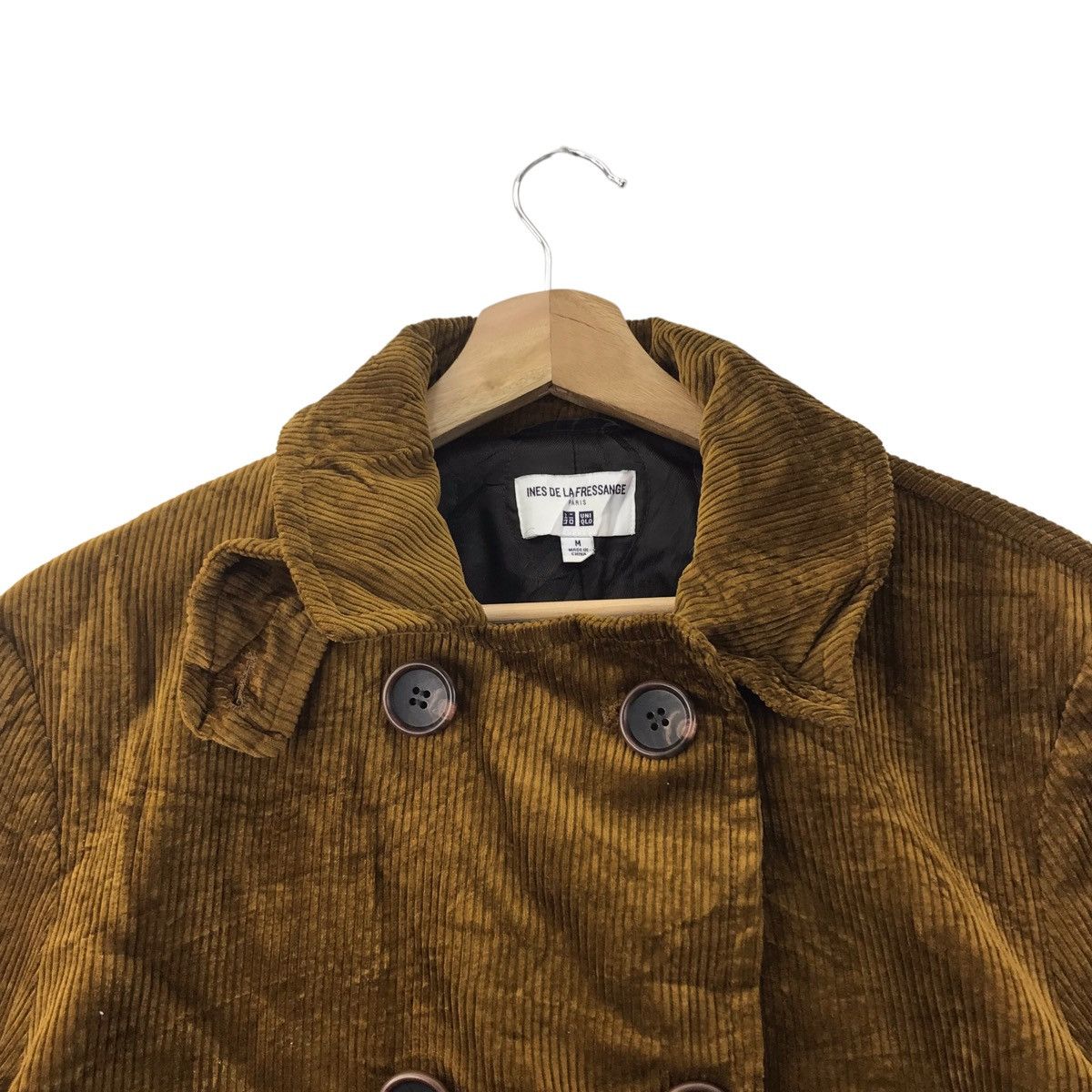 Uniqlo INES De La FRESSANGE x Uniqlo Corduroy Velvet Oversize Coat Size US M / EU 48-50 / 2 - 2 Thumbnail