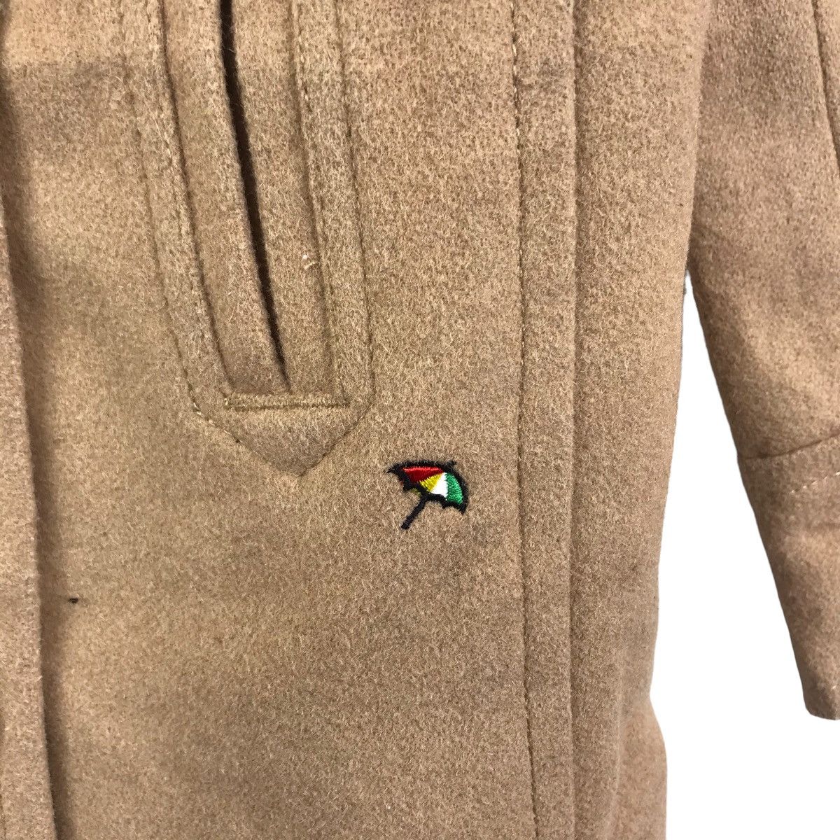 Vintage Vintage ARNOLD PALMER Brown Wool Long Coat Parka Size S / US 4 / IT 40 - 4 Thumbnail