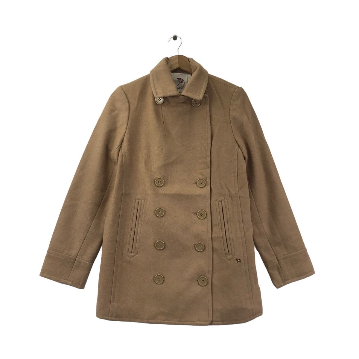 Vintage Vintage ARNOLD PALMER Brown Wool Long Coat Parka Size S / US 4 / IT 40 - 1 Thumbnail