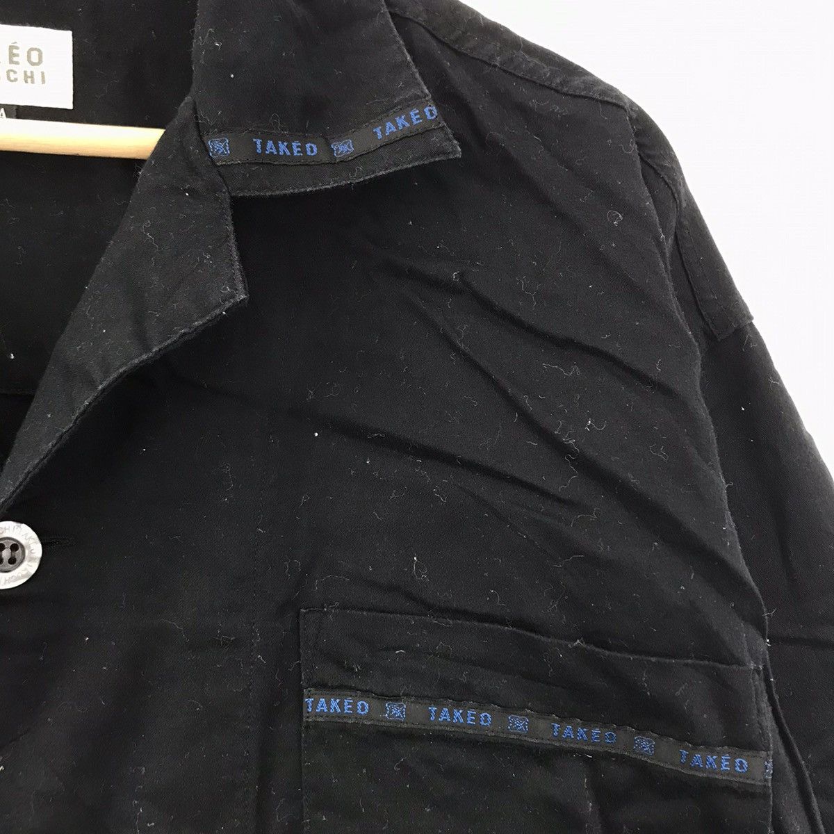 Takeo Kikuchi TAKEO KIKUCHI Japanese Brand Button Up Black Shirt Size US L / EU 52-54 / 3 - 3 Thumbnail