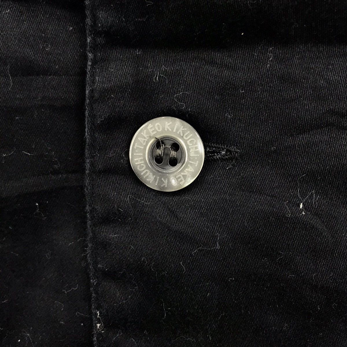 Takeo Kikuchi TAKEO KIKUCHI Japanese Brand Button Up Black Shirt Size US L / EU 52-54 / 3 - 4 Thumbnail