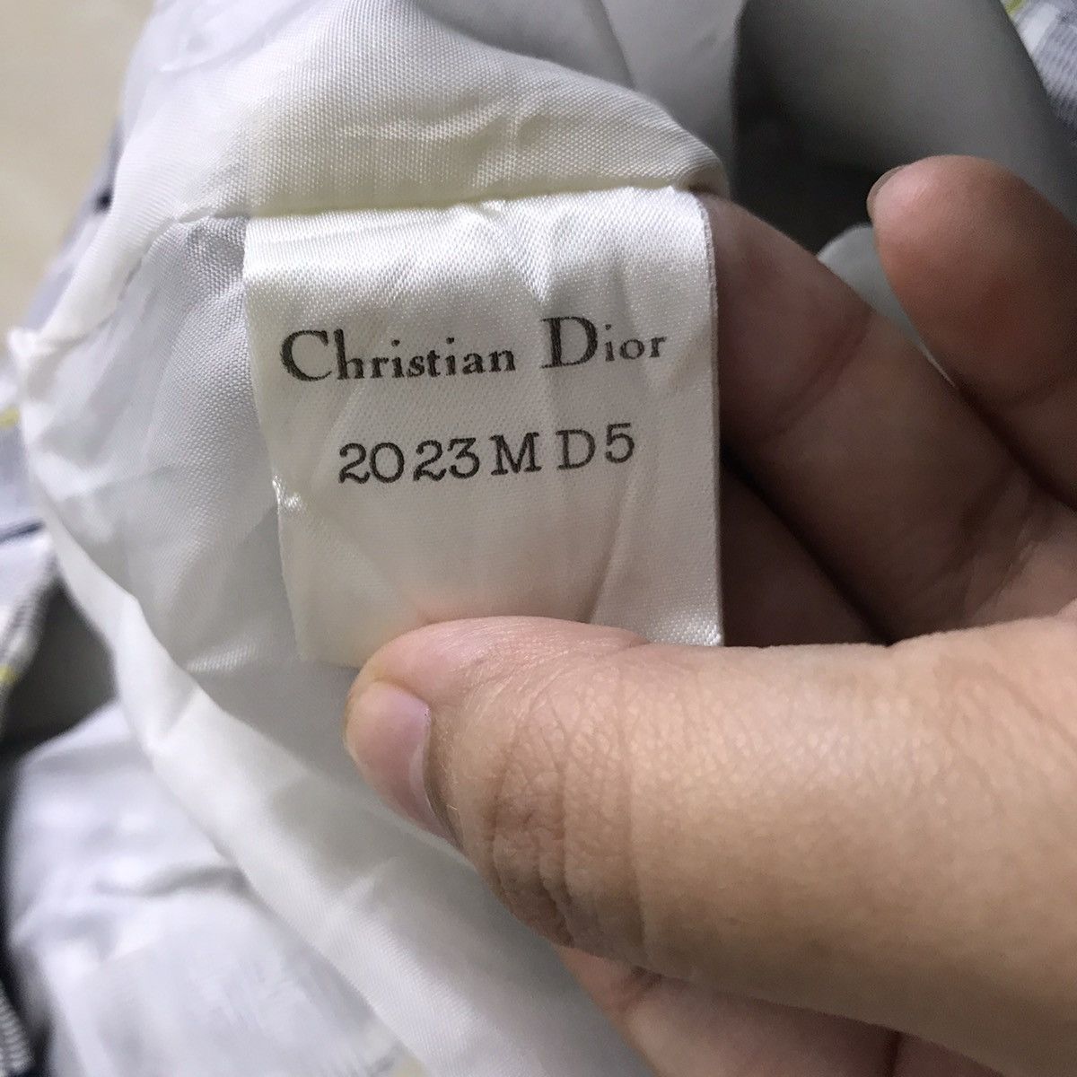 Christian Dior Monsieur CHRISTIAN DIOR Pret-A-Porter Grey Check Coat Jacket Size M / US 6-8 / IT 42-44 - 4 Thumbnail