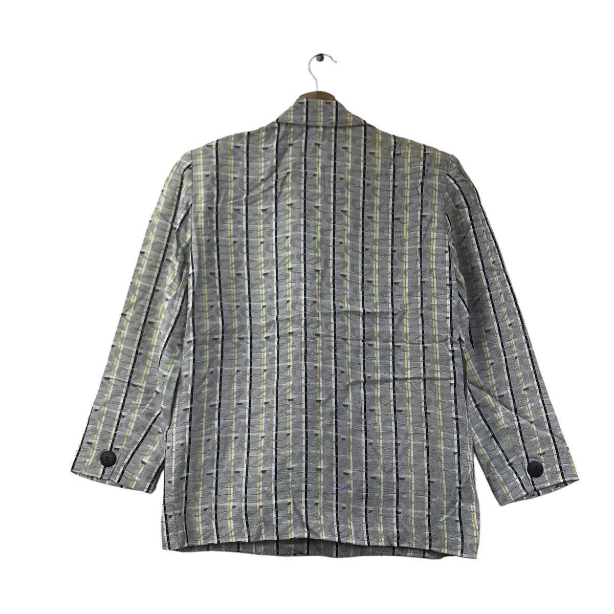 Christian Dior Monsieur CHRISTIAN DIOR Pret-A-Porter Grey Check Coat Jacket Size M / US 6-8 / IT 42-44 - 6 Thumbnail