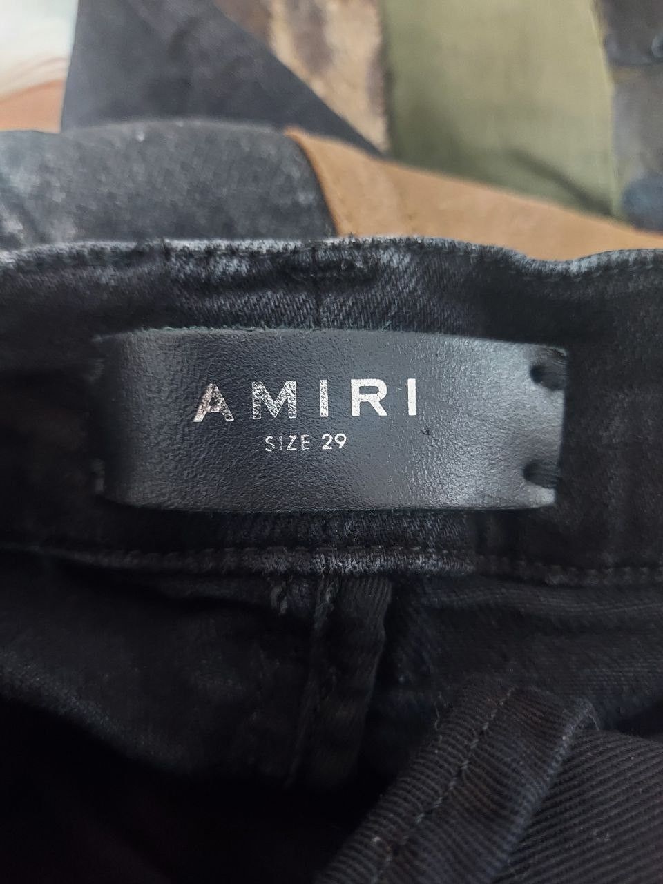 Amiri Grunge Patch Jeans Size US 29 - 3 Thumbnail