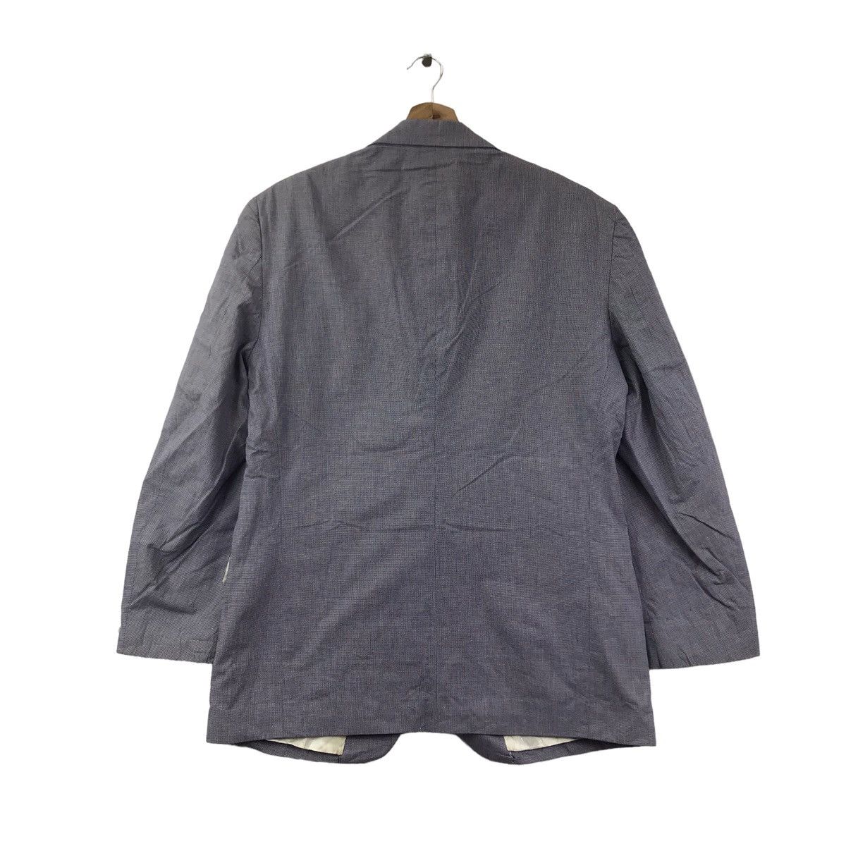 Vintage IVAN BENJAMIN USA Collection Blue Check Blazer Coat Jacket Size US M / EU 48-50 / 2 - 7 Thumbnail