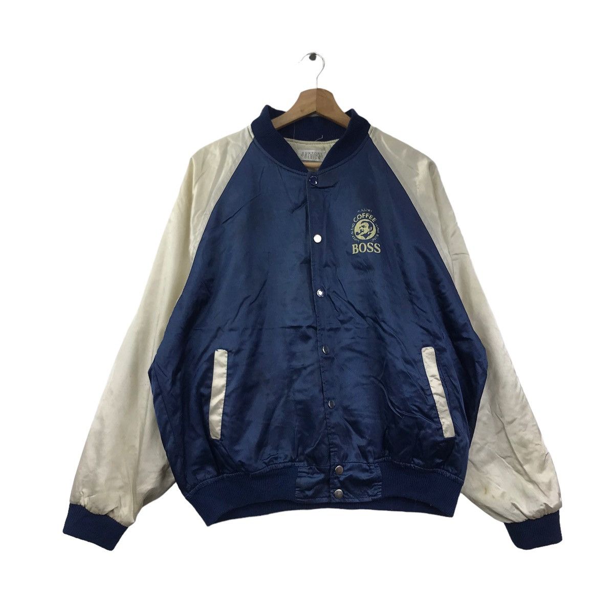Other SUNTORY COFFEE Boss Drinks Advertisement Sukajan CoachJacket Size US XL / EU 56 / 4 - 3 Thumbnail