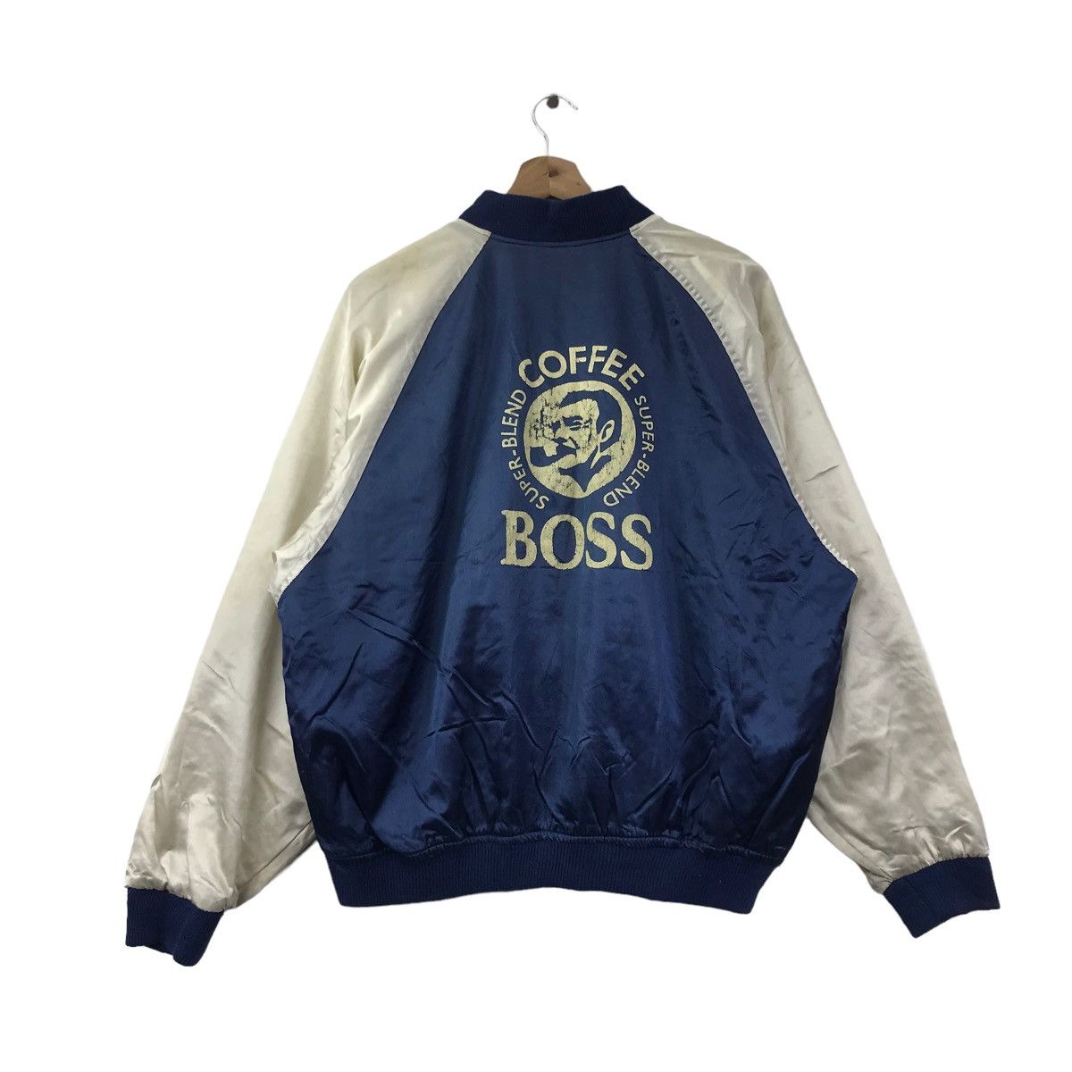 Other SUNTORY COFFEE Boss Drinks Advertisement Sukajan CoachJacket Size US XL / EU 56 / 4 - 1 Thumbnail