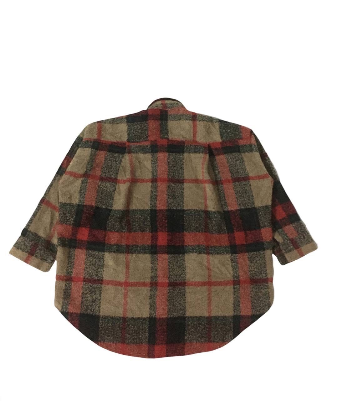 Ethos × Vintage Ethos Check Wool Jacket Size US XL / EU 56 / 4 - 2 Thumbnail