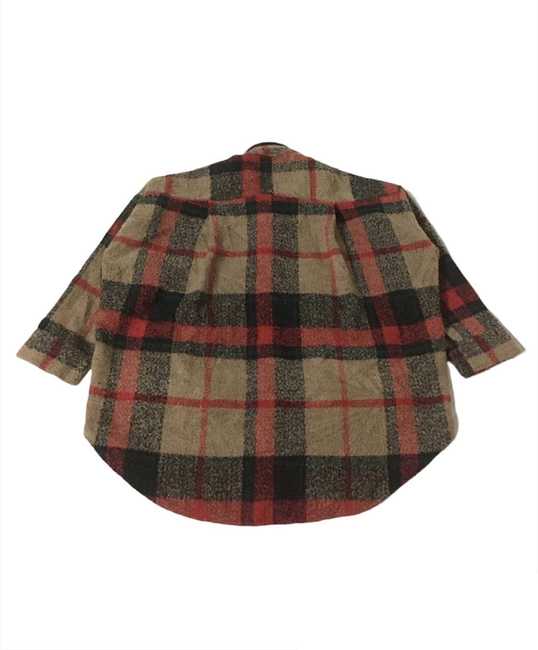 Ethos × Vintage Ethos Check Wool Jacket Size US XL / EU 56 / 4 - 4 Thumbnail