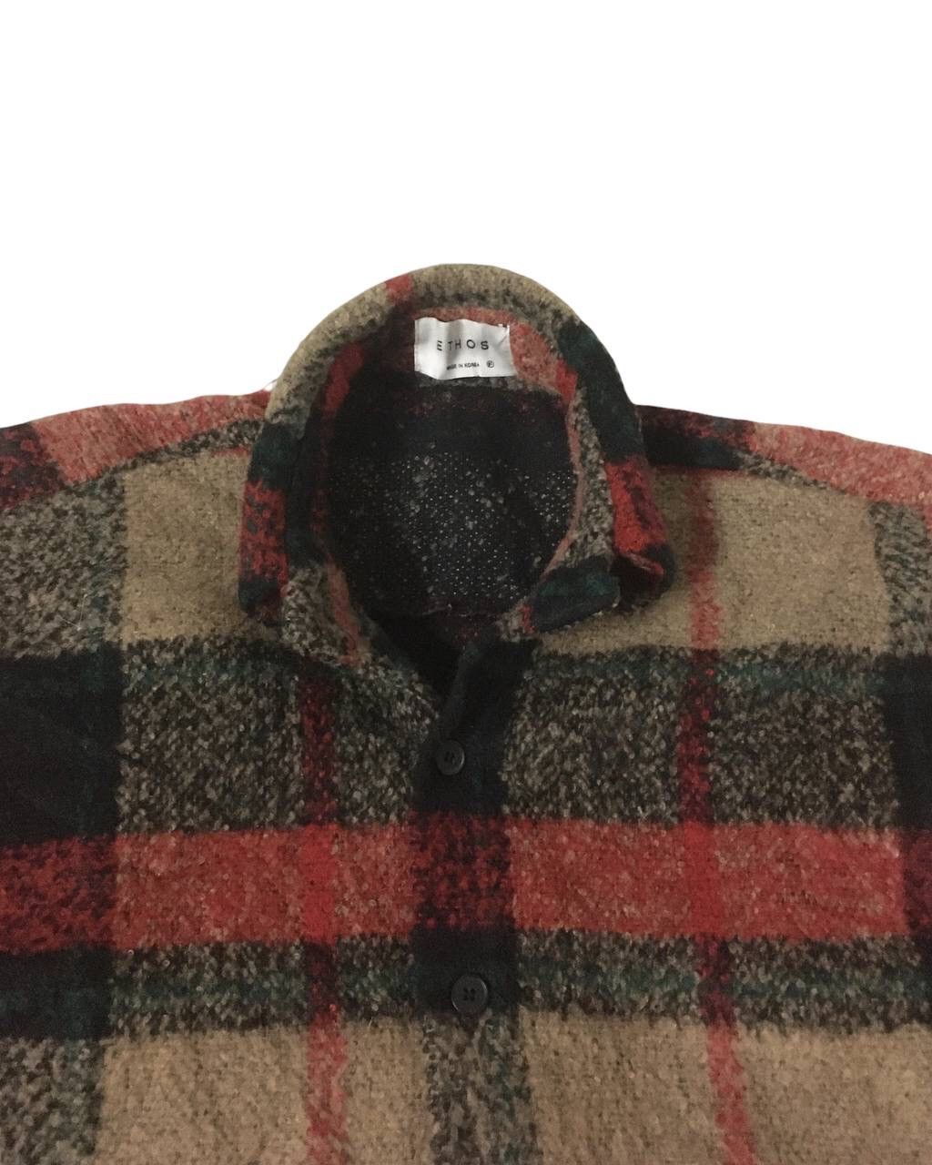 Ethos × Vintage Ethos Check Wool Jacket Size US XL / EU 56 / 4 - 6 Thumbnail