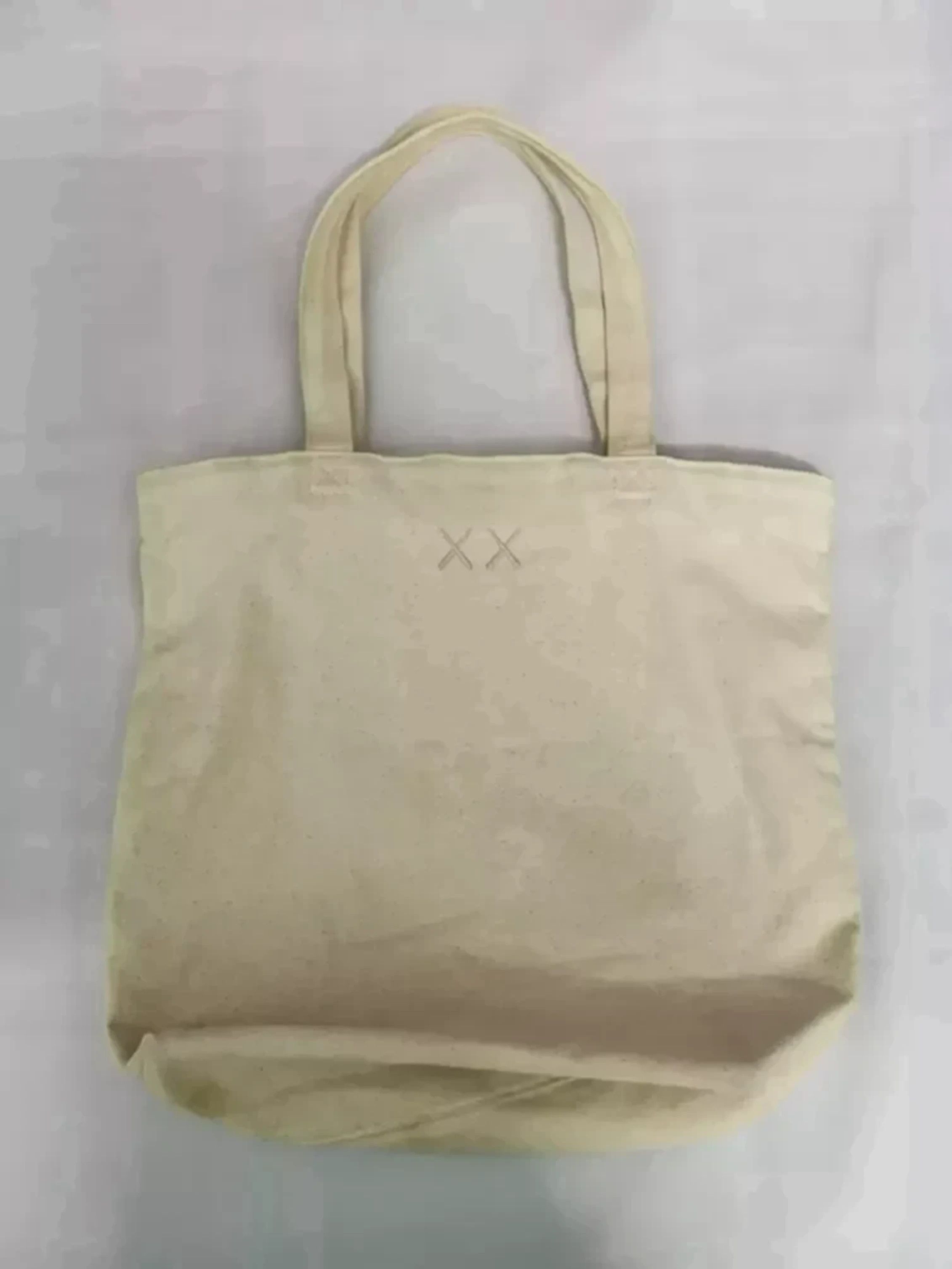 Kaws Kaws Tote Bag White Japan Designer OriginalFake Size ONE SIZE - 3 Thumbnail