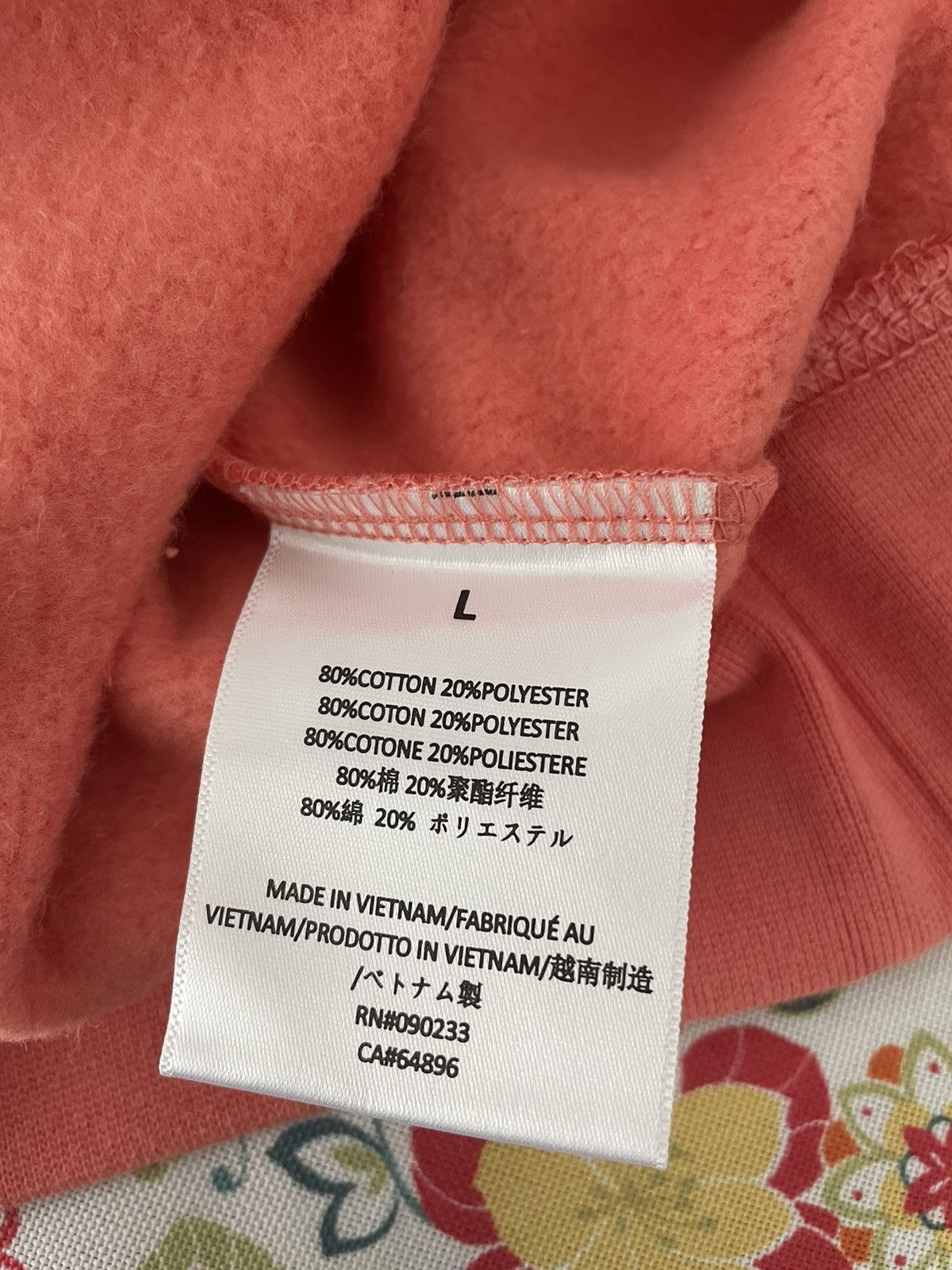 Essentials × FOG × Fear of God Fear of God Essentials Coral Hoodie Size US L / EU 52-54 / 3 - 4 Thumbnail