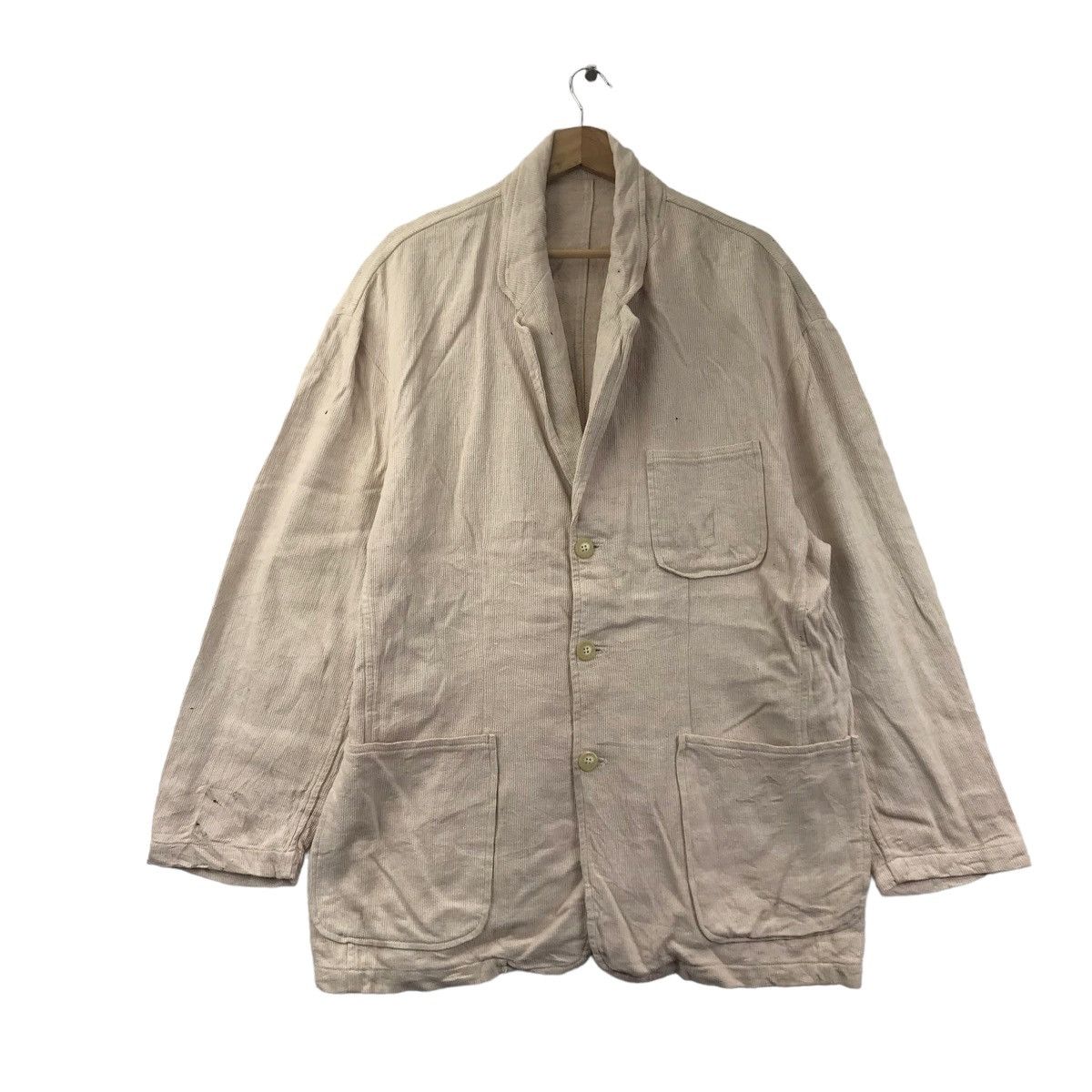 Japanese Brand Vintage 90s PAZZO COMPANY Japanese Brand Multi Pocket Coat Size US L / EU 52-54 / 3 - 1 Thumbnail