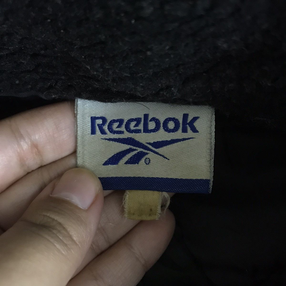 Reebok REEBOK SPORT Black Fleece Retro Sherpa Half Zipper Sweater Size US L / EU 52-54 / 3 - 5 Thumbnail
