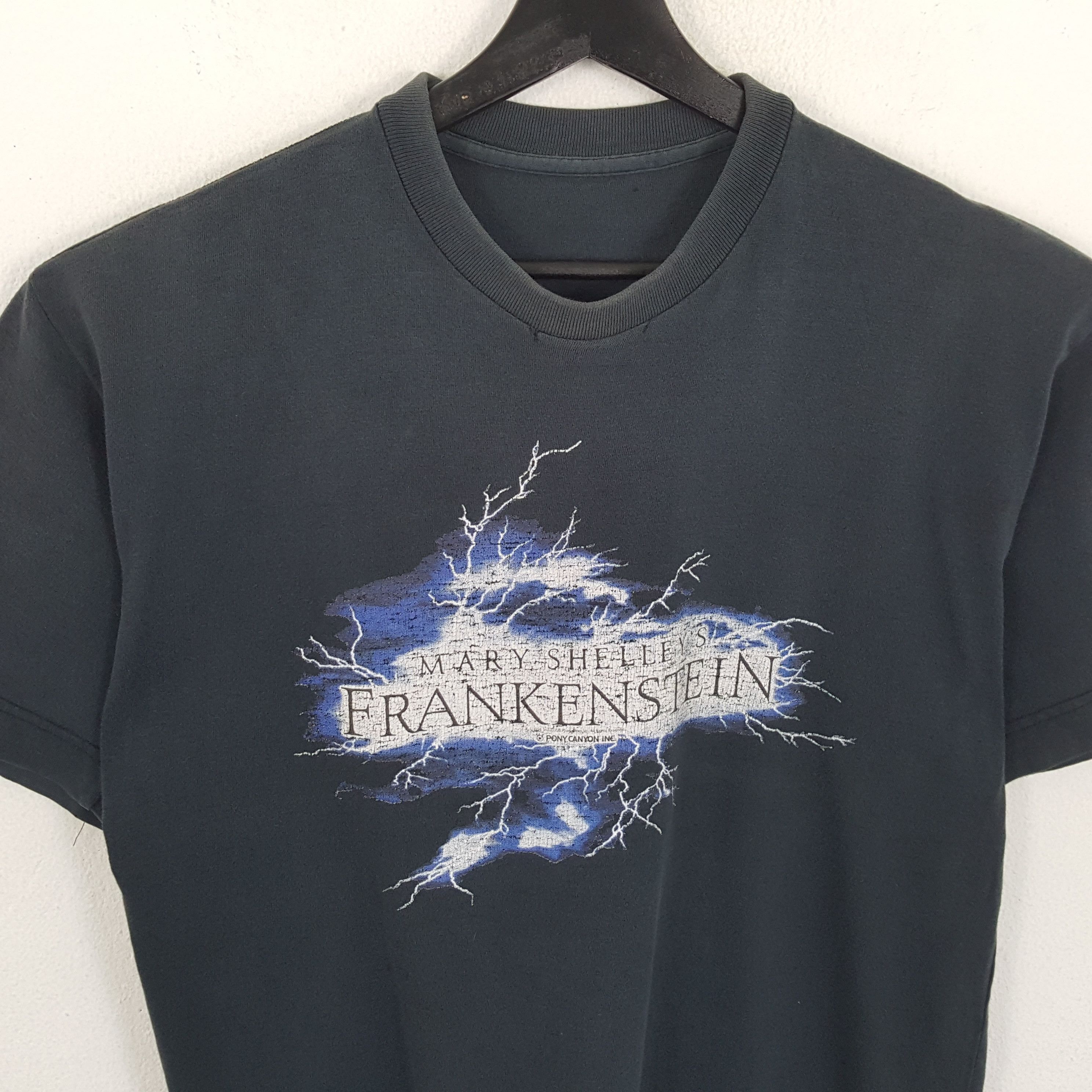 Vintage Frankenstein MARY SHELLEYS American Movie Vintage Tshirt Size US L / EU 52-54 / 3 - 2 Thumbnail
