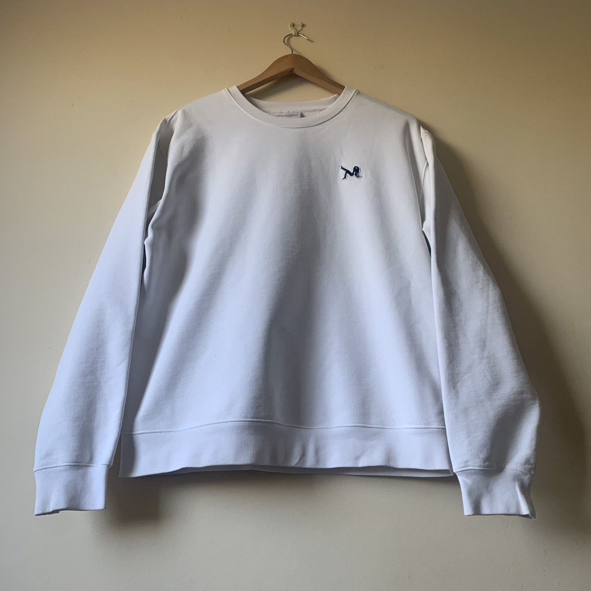 Calvin Klein EST 1978 White Crewneck Brooke Shields Jumper