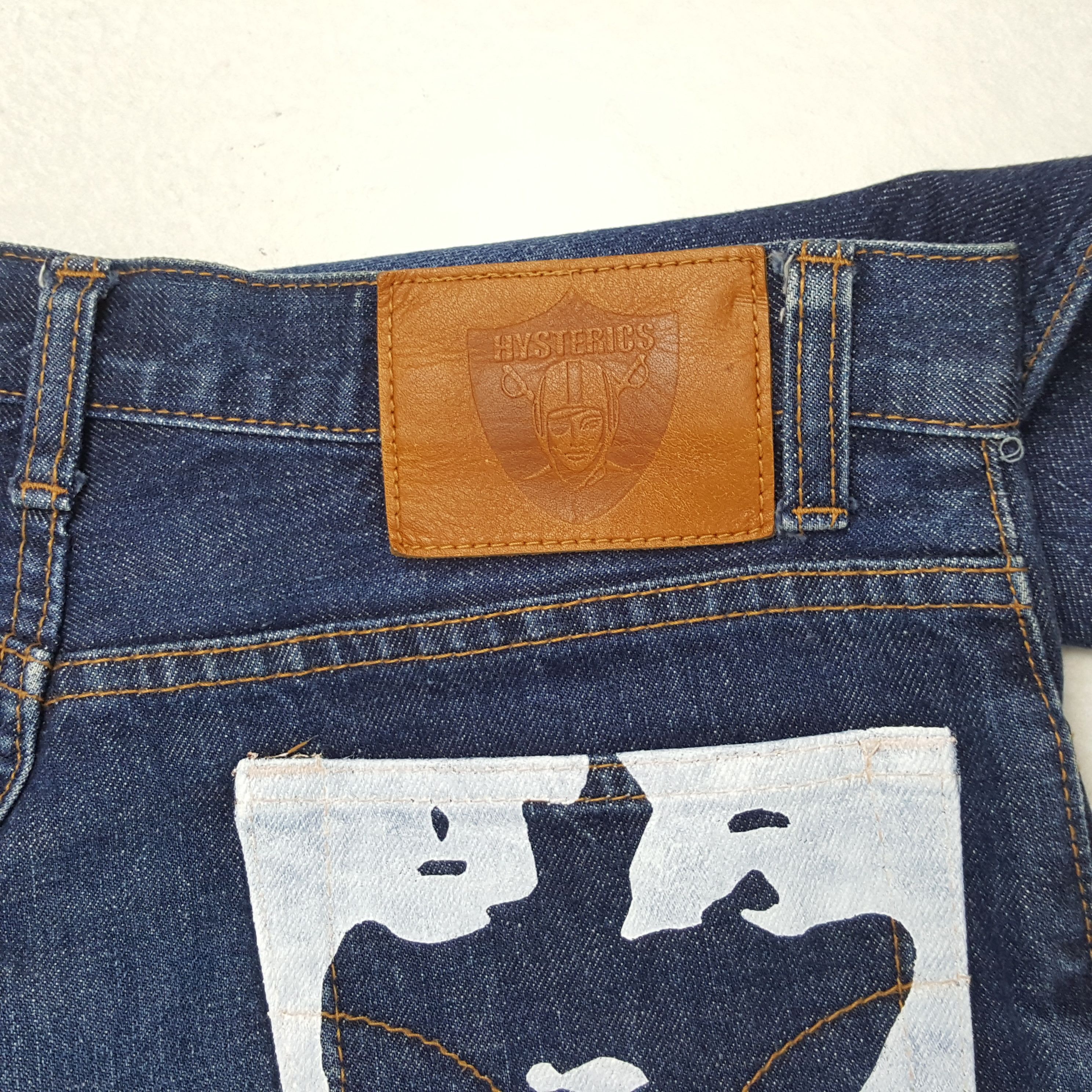 Hysteric Glamour × Japanese Brand × Vintage HYSTERIC GLAMOUR Japanese Brand Streetwear Custom Jeans Size US 27 - 14 Thumbnail
