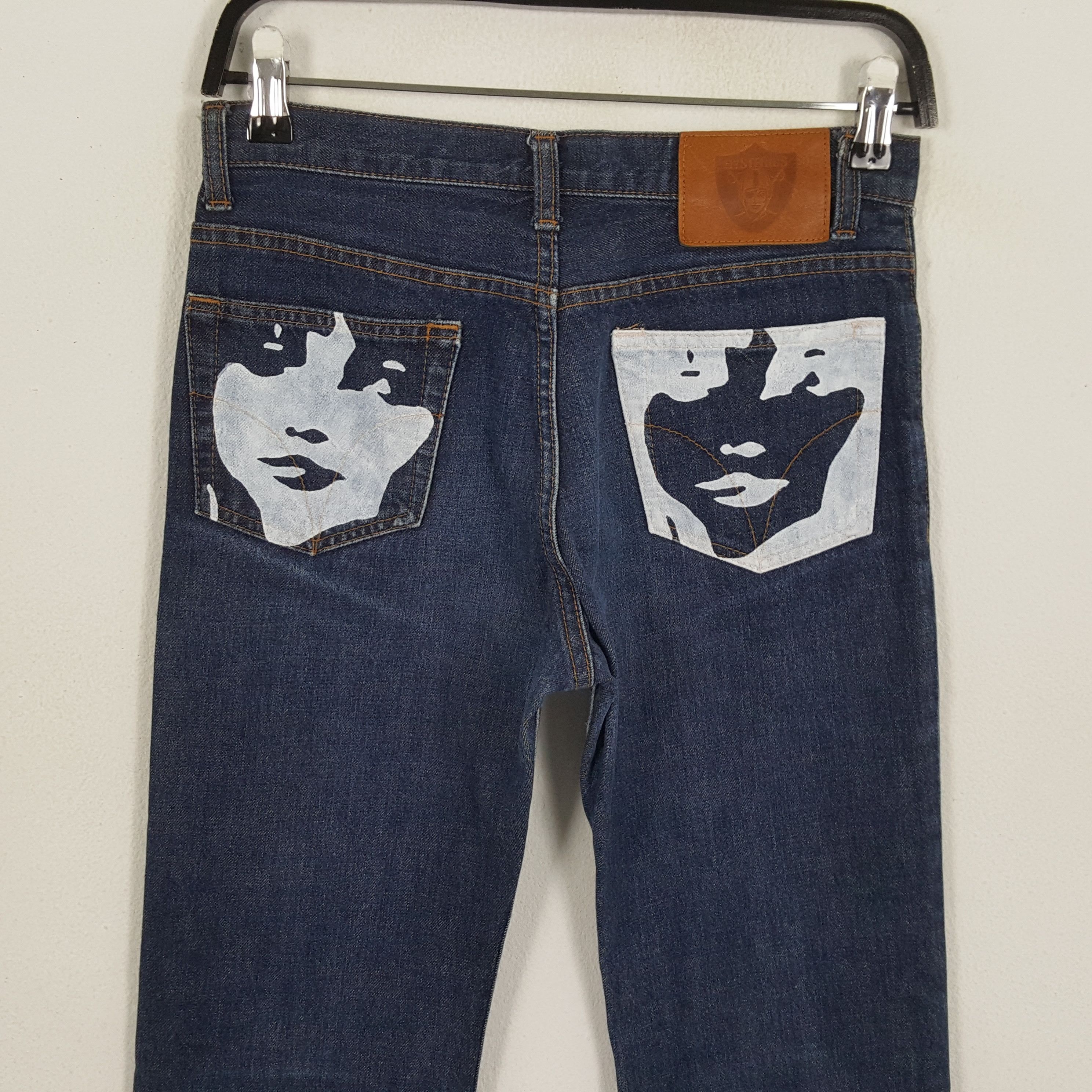 Hysteric Glamour × Japanese Brand × Vintage HYSTERIC GLAMOUR Japanese Brand Streetwear Custom Jeans Size US 27 - 2 Thumbnail