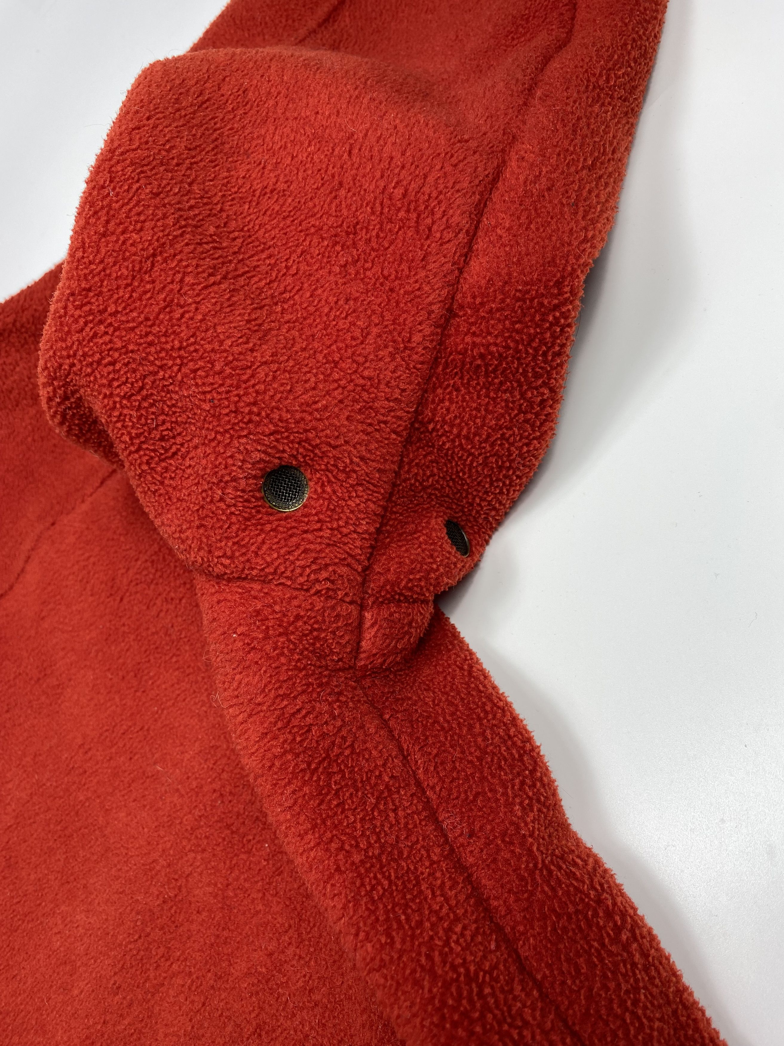 Tommy Hilfiger × Vintage Tommy Hilfiger 90s Vintage Fleece Duffle Toggles Coat Size US L / EU 52-54 / 3 - 8 Thumbnail